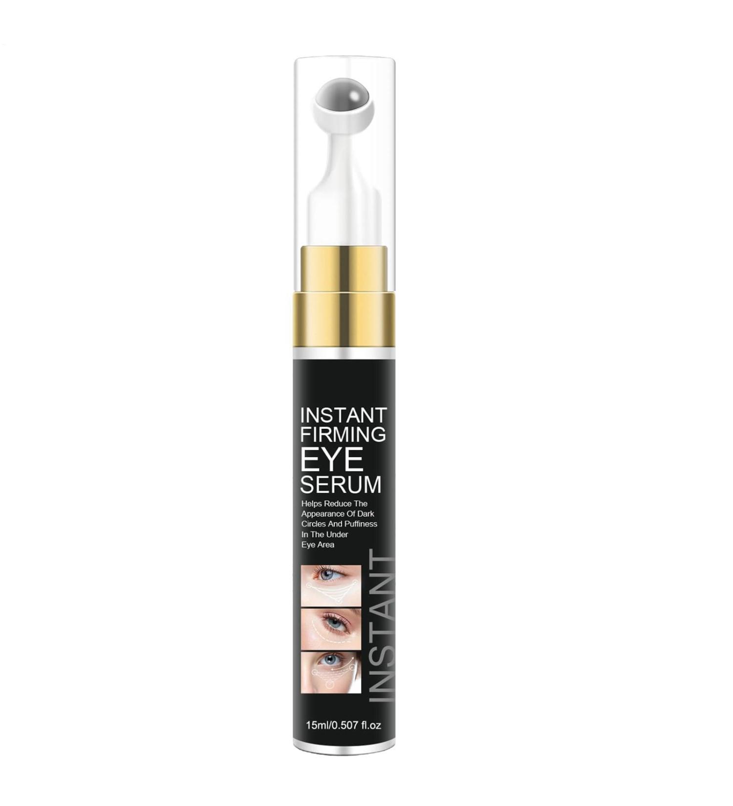 Firming eye cream 15 ml refreshing and hydrating | Brightening eye lotion | 15 ml for men and women for daily and travel use - Buy Online on GoSupps.com