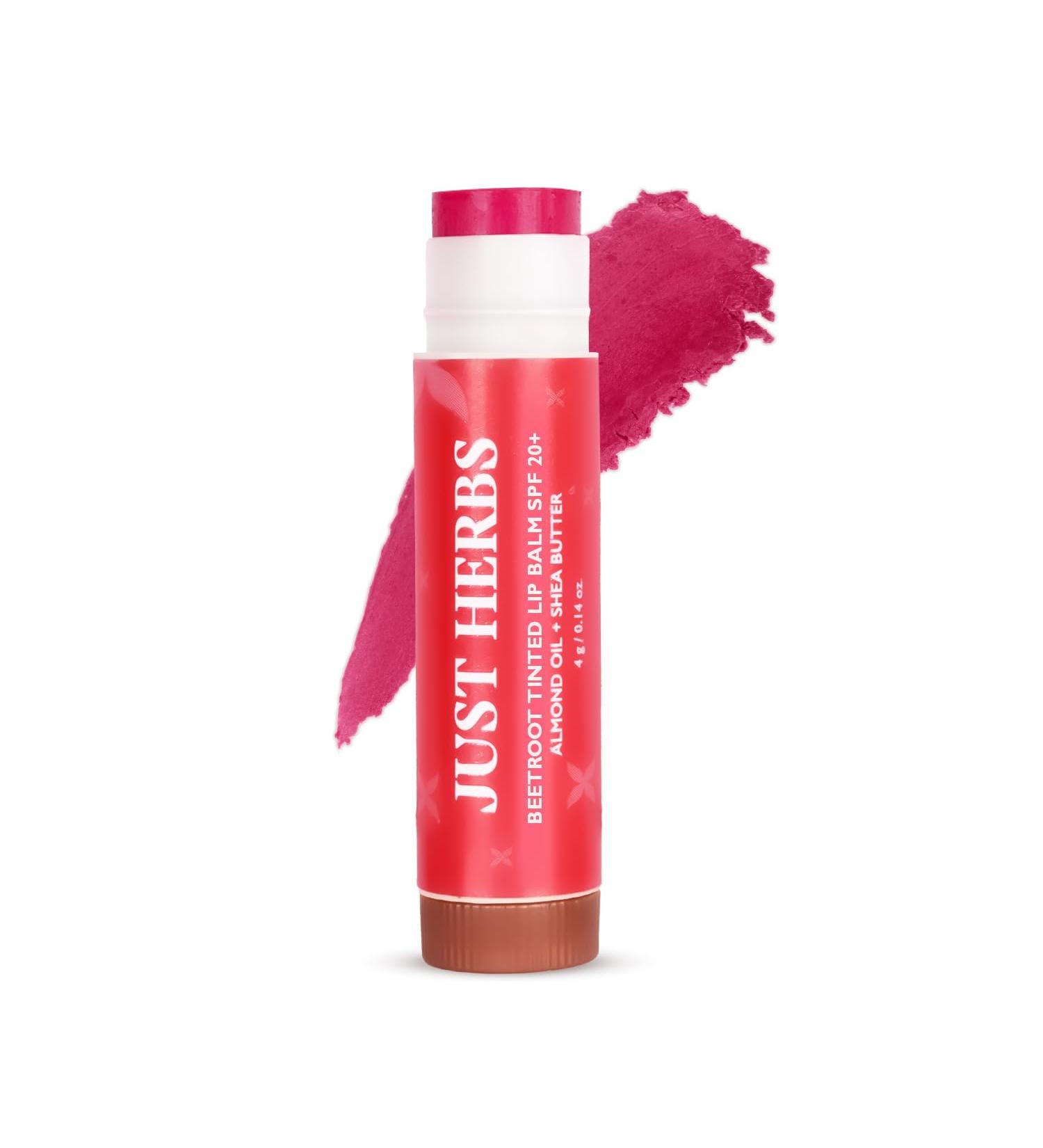 Shop Tinted Lip Balm SPF 20+ Beetroot | Hydrating & Sun Protection | International Shipping - Buy Online on GoSupps.com