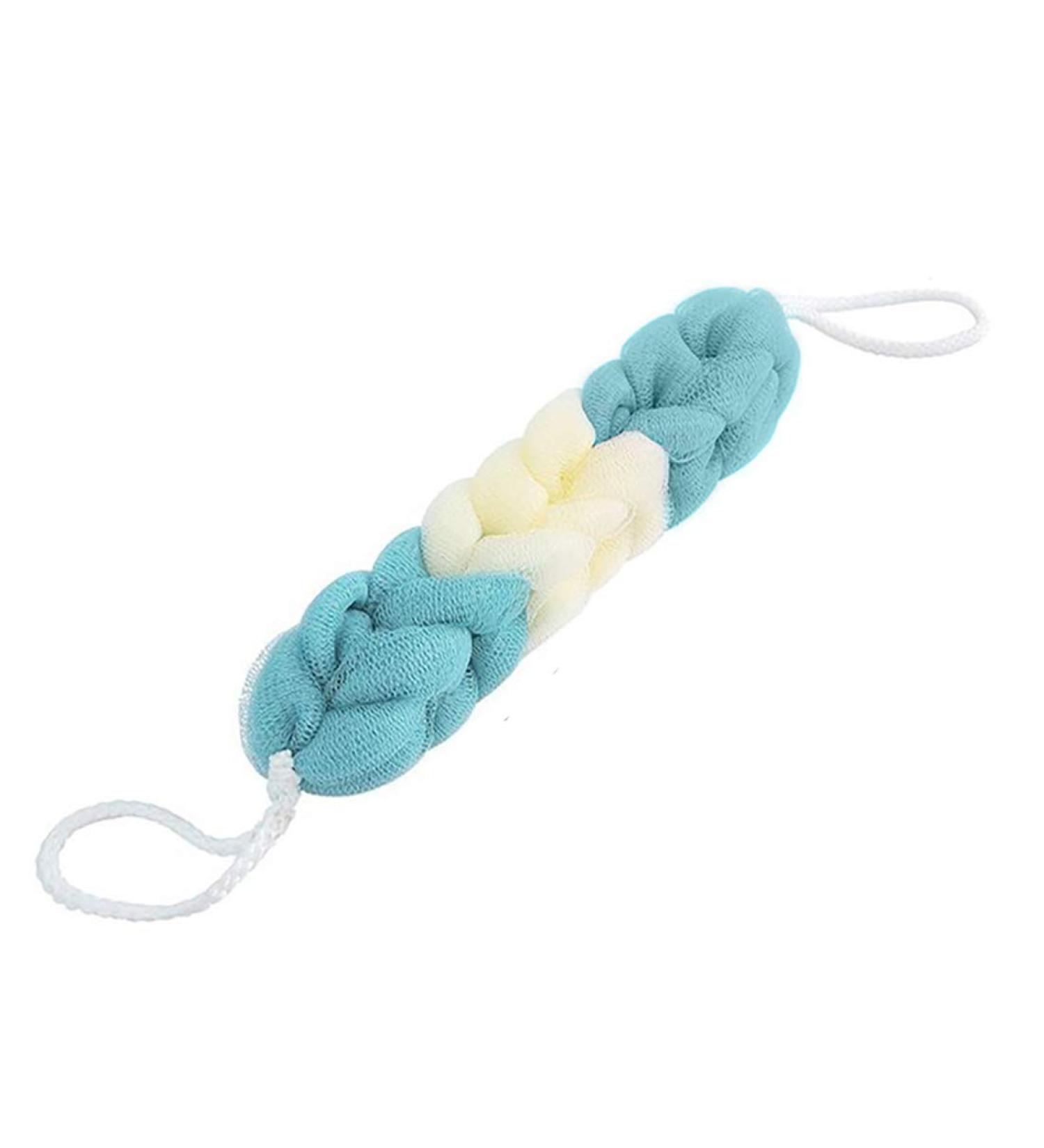 Wonfirst Long Braided Back Scrub - Exfoliating Loofah Bath Sponge - Buy Online on GoSupps.com