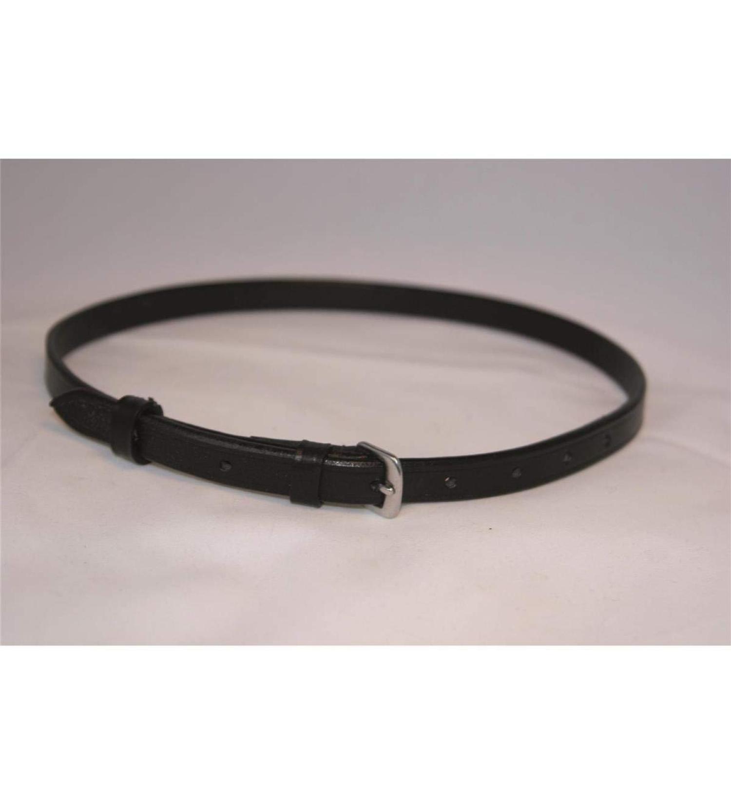 Hans Melzer flashing strap black/silver pony