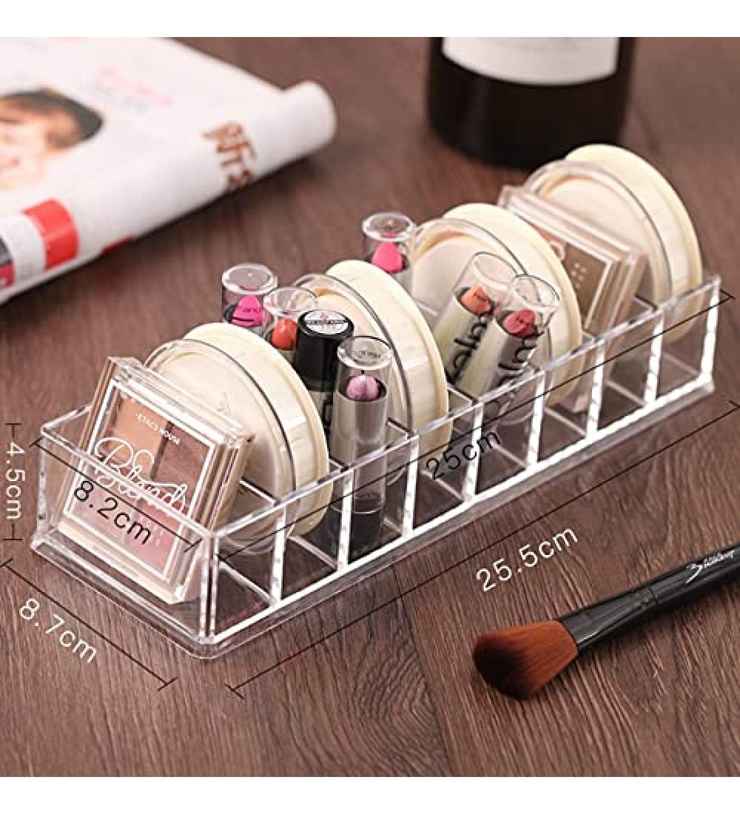 Anncus Eyeshadow Receiving Powder Receiving Boxwder Puff Lipstick Receiving Frame Desktop Cosmetics Finishing Box - (Color: A1) - Buy Online on GoSupps.com