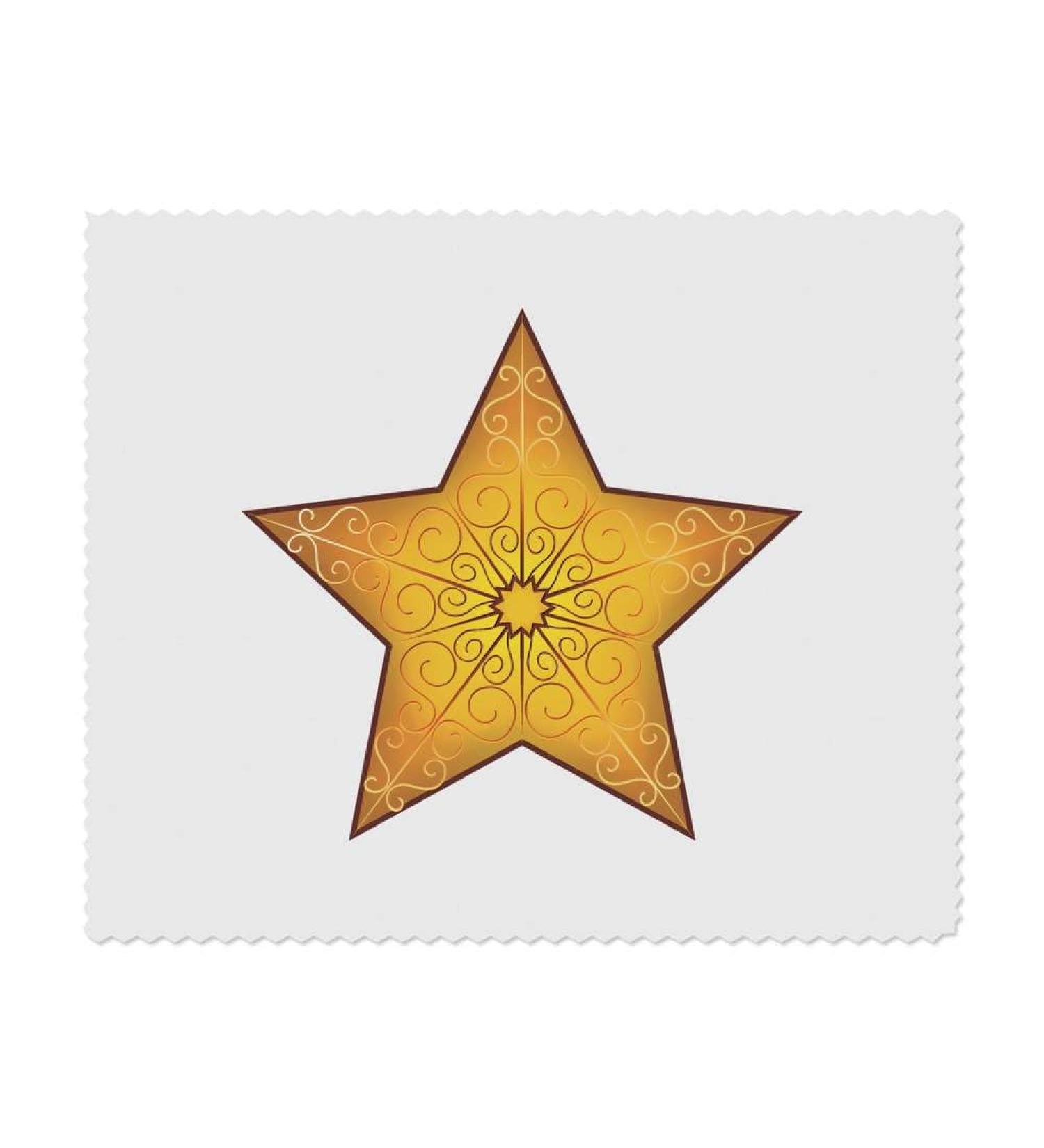 Buy 2 x Decorative Star Microfiber Glasses Cleaning Cloths | Perfect for Streak-Free Shine | International Shipping - Buy Online on GoSupps.com