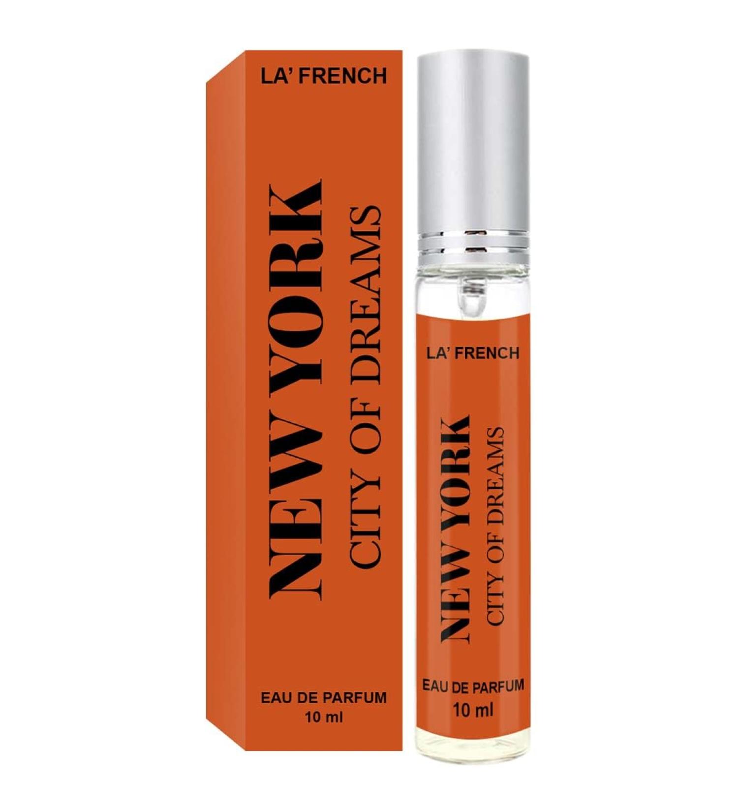 New York City of Dream Series | Eau De Parfum | Energetic Vibes of New York | Long Lasting Luxurious Scent | High Perfume Concentration | 10 ml Pocket Perfume for Men & Women (10 ml Pack of 1) - Buy Online on GoSupps.com