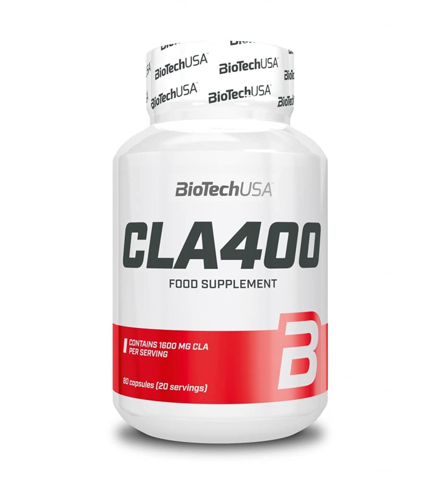 Buy 3 x Biotech USA CLA 400 80 Capsules - Premium Weight Management Supplement - International Shipping Available - Buy Online on GoSupps.com