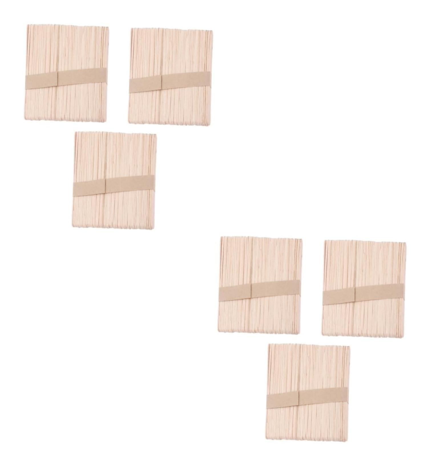 Angoily 300 Pcs Wooden Wax Spatula Set - Ideal for Waxing & Cosmetic Procedures | Premium Quality eCommerce - Buy Online on GoSupps.com