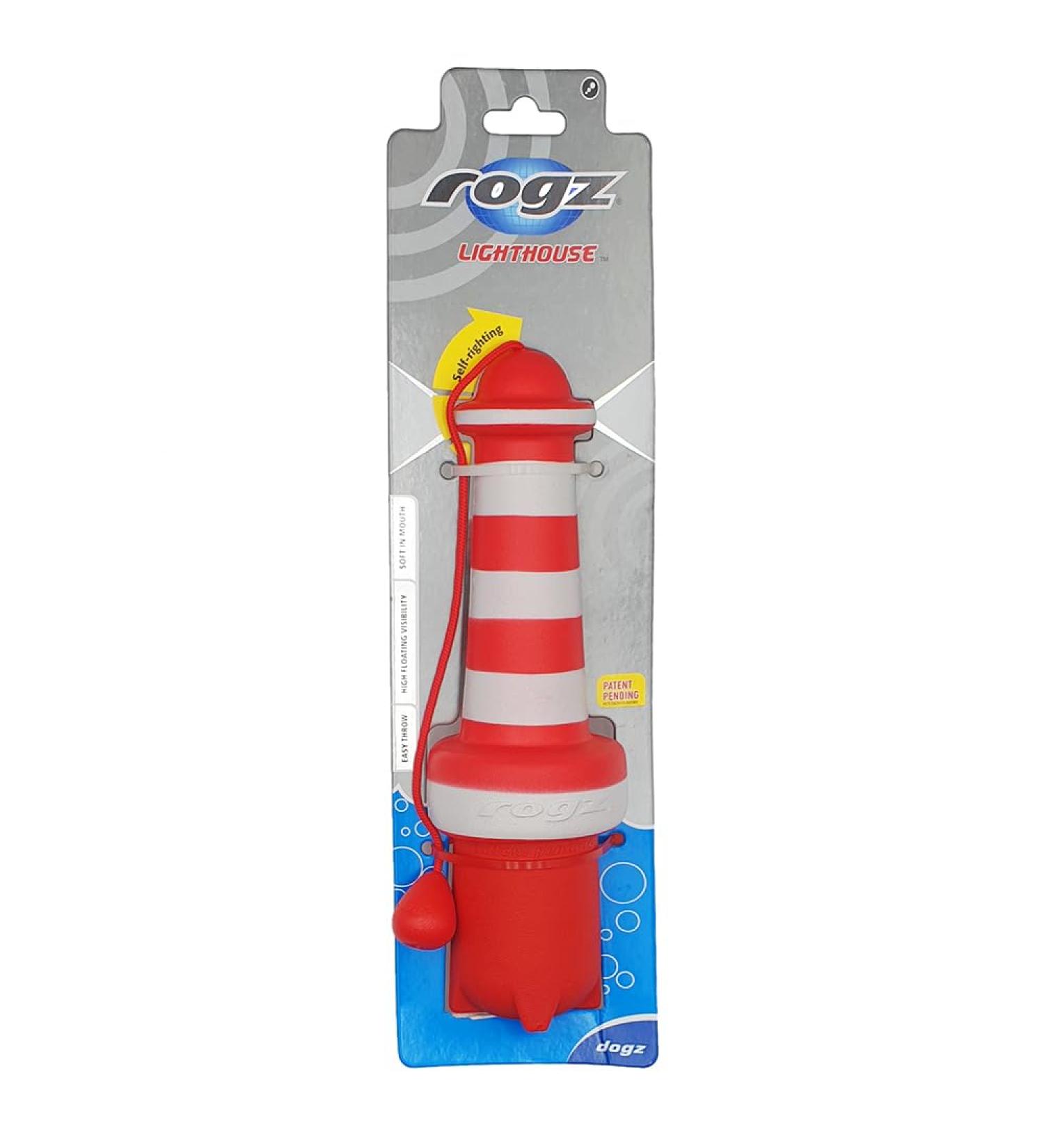 Rogz Lighthouse Floating Dog Toys - Durable & Fun for Water Play | International Shipping Available - Buy Online on GoSupps.com