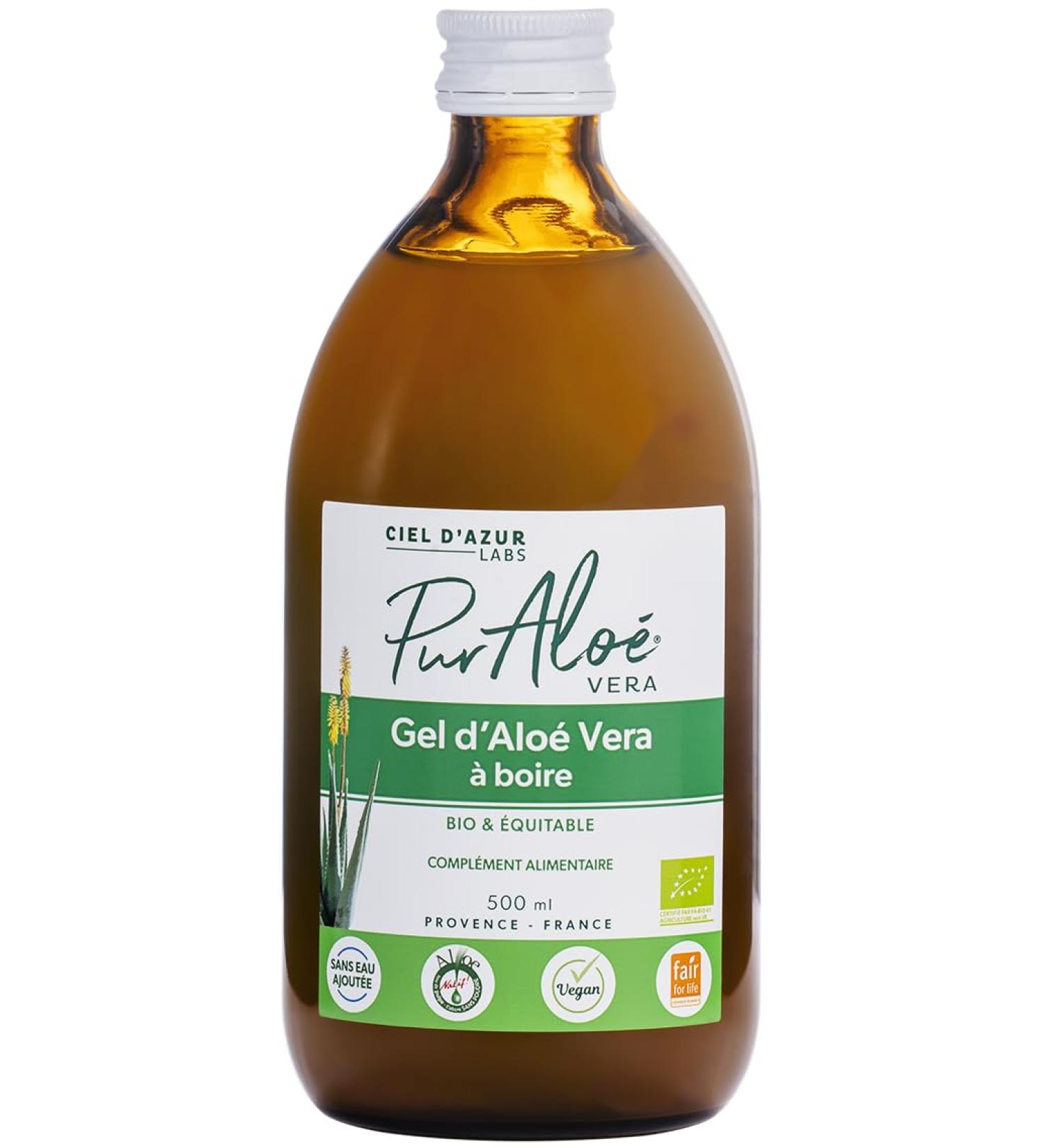  Pur Alo Pure Aloe 'ALOE Drinking Gel 500ml For Digestive Health' - Buy Online on GoSupps.com