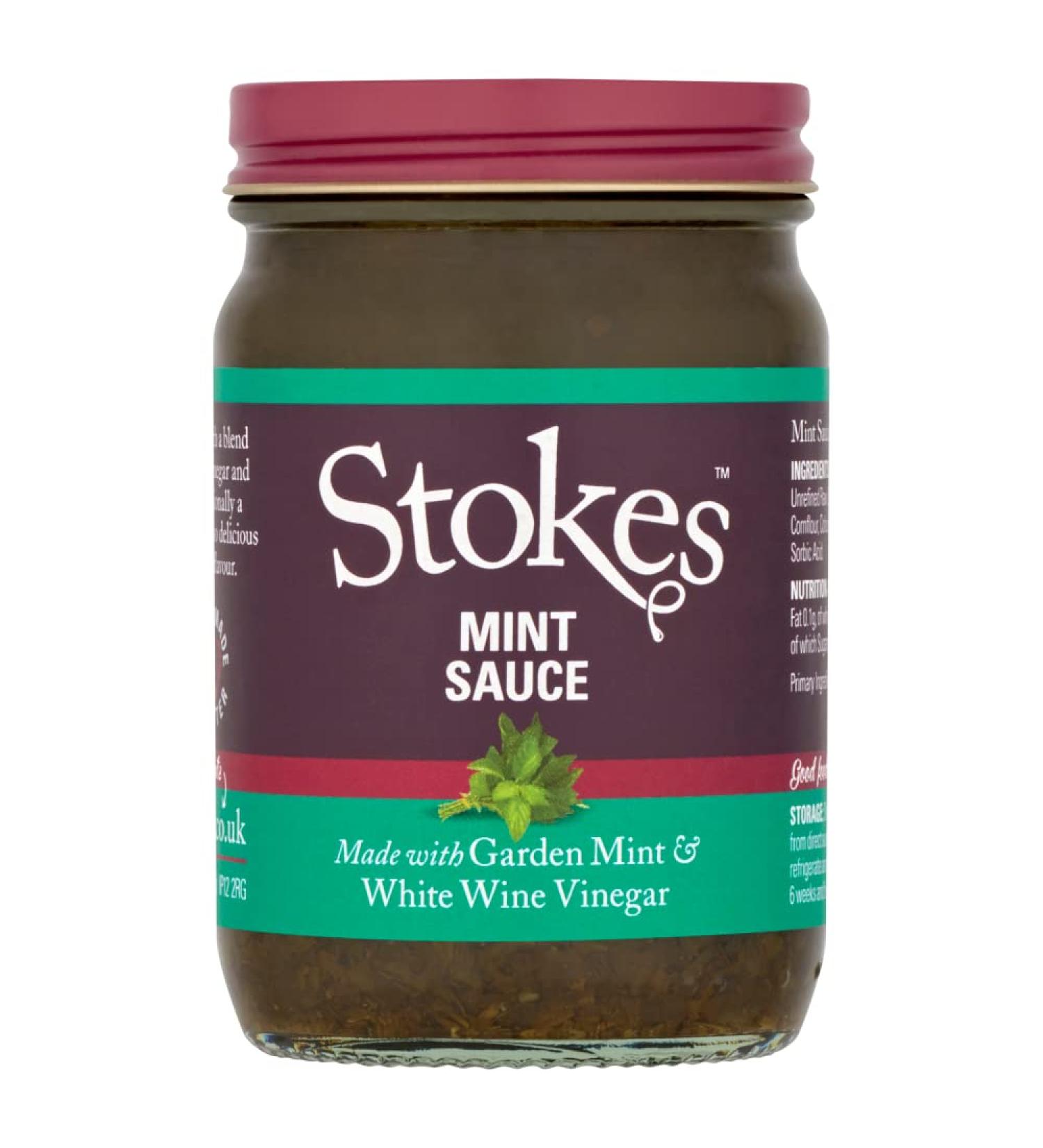Stokes Mint Sauce 195g - Delicious Minty Flavor for Your Dishes - Buy Online on GoSupps.com