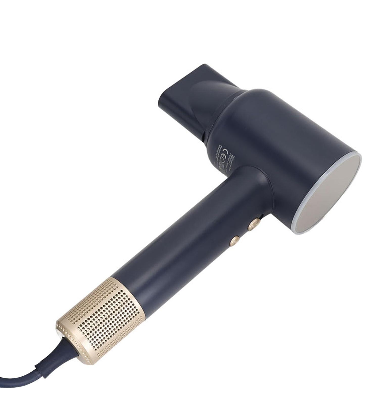 High Speed Hair Dryer Brushless Motor Overheat Negative Ionic Blow Dryer Low Noise Portable Fast Drying Thermo Control with Nozzle for Home (US Plug 110V) - Buy Online on GoSupps.com
