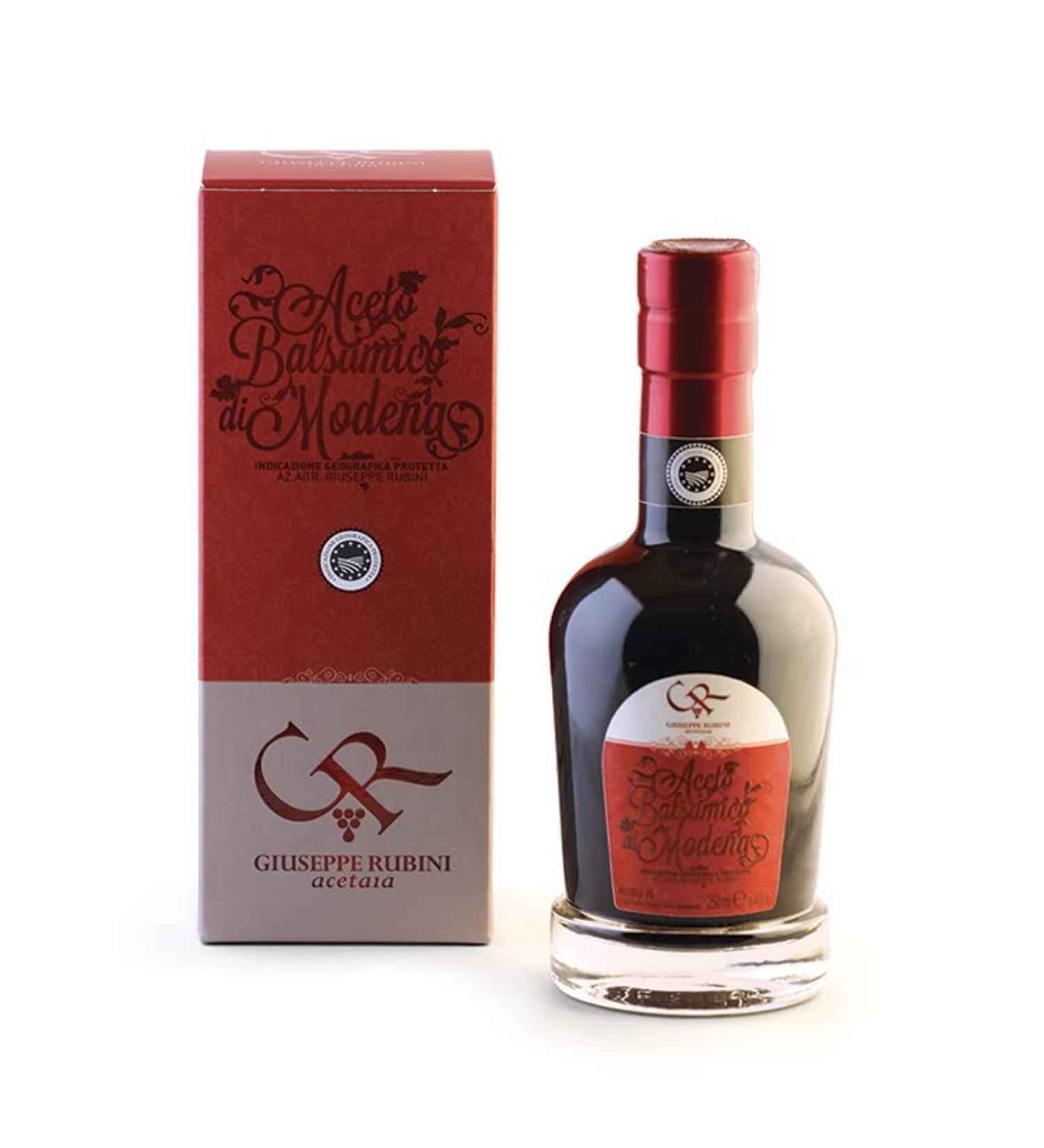 Giuseppe Rubini Balsamic Vinegar of Modena PGI Red Label - 250 ml