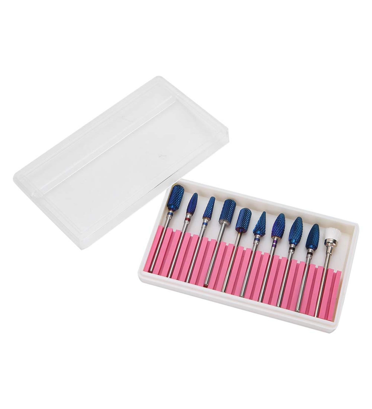 Nail Polisher Accessory Easy To Use Nail Drill Bits High Wear Resistance Easy To Clean Easy To Carry Salon Shop for Home - Buy Online on GoSupps.com