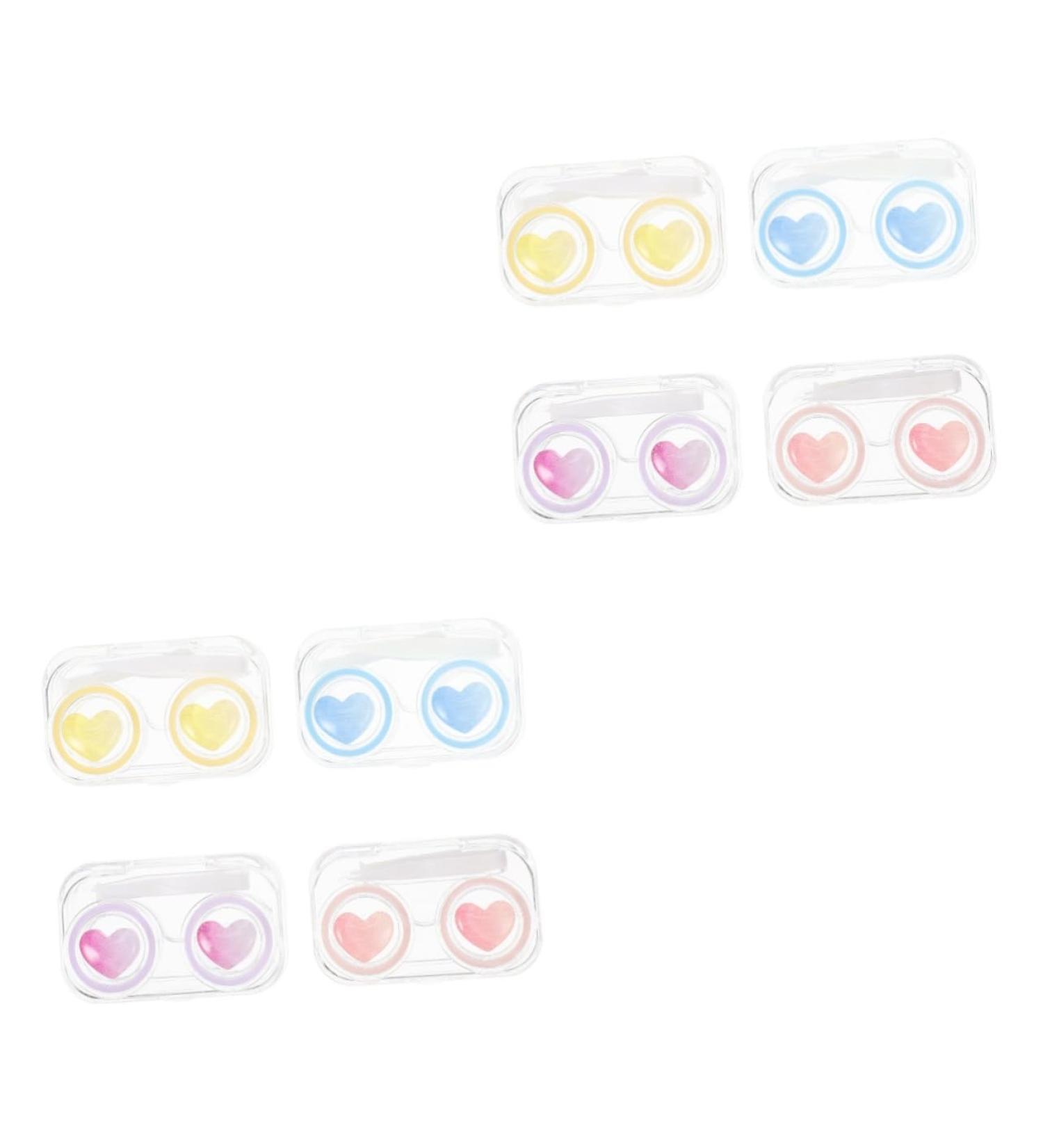 JECOMPRIS 8-Piece Make-up Pack | Stylish Travel Size Contact Lens & Eyelash Storage Case - International Shipping Available! - Buy Online on GoSupps.com