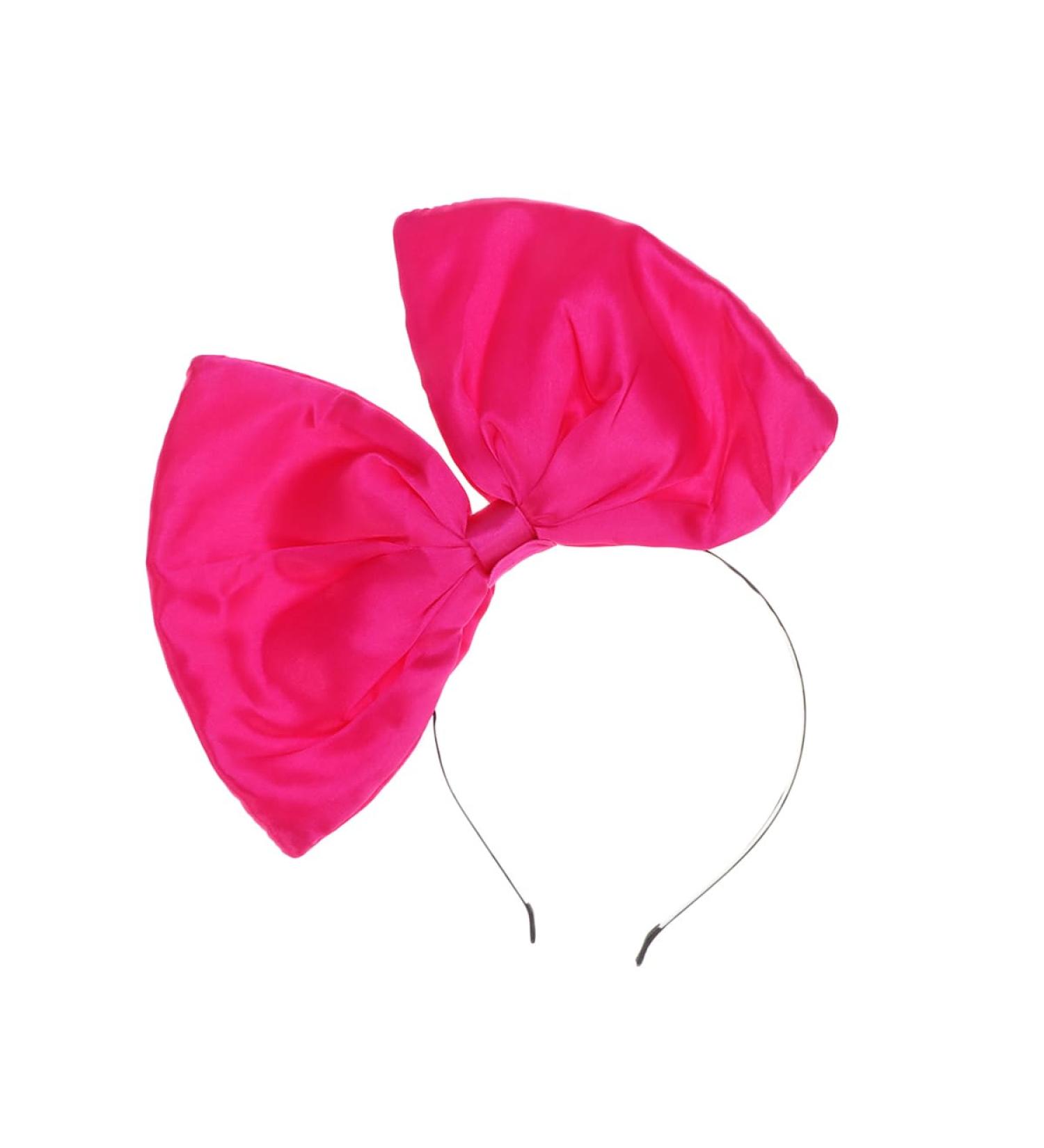 Uonlytech Huge Pink Hair Bow Headband Big Bowknot Headband Christmas Bow Headband for Costume Accessories Party Props One Size Rosy - Buy Online on GoSupps.com