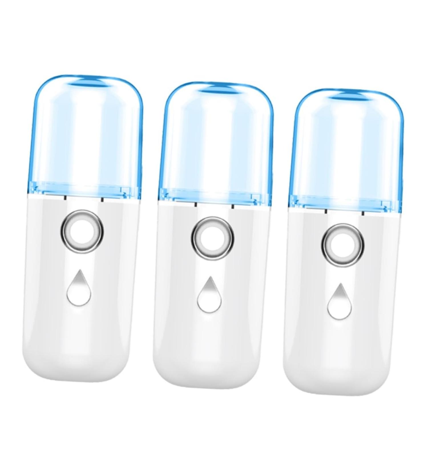FOMIYES 3pcs Nano Water Replenishing Instrument Portable Humidifier Mini Facial Cooling Steamer Skin Care - Buy Online on GoSupps.com