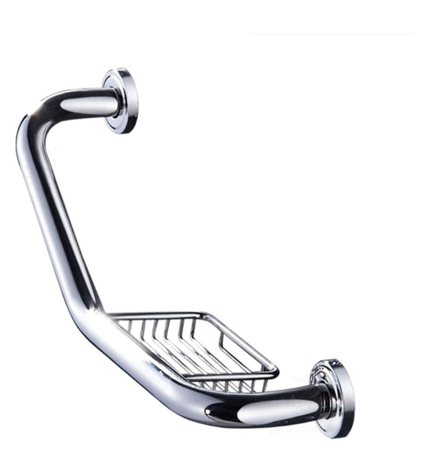 Toilet Safety Armrest Grab Bar Anti Slip Grab Bars for Bathroom Upgrade Bathroom Grab Bar 11.5X11.5 inch Angled Bath Handrail Home Wall Mo - Buy Online on GoSupps.com