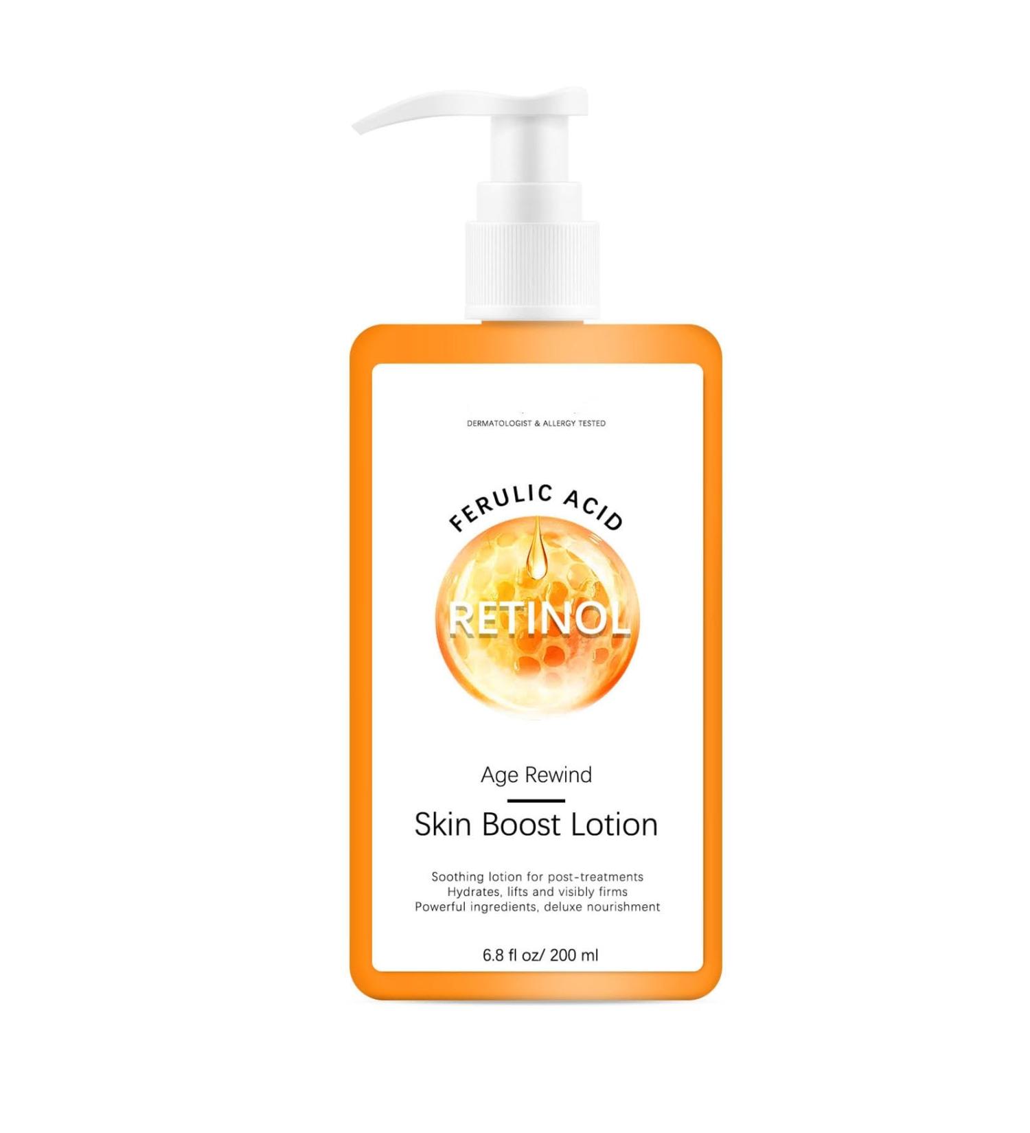 Retinol Body Lotion Skin Moisturizer Hydrating Skin Firming Lotion Body Lotion for Women Anti Aging Moisturizer Retinol Cream Nourishing Tightening Skin Reduce Wrinkles and Fine Lines - Buy Online on GoSupps.com