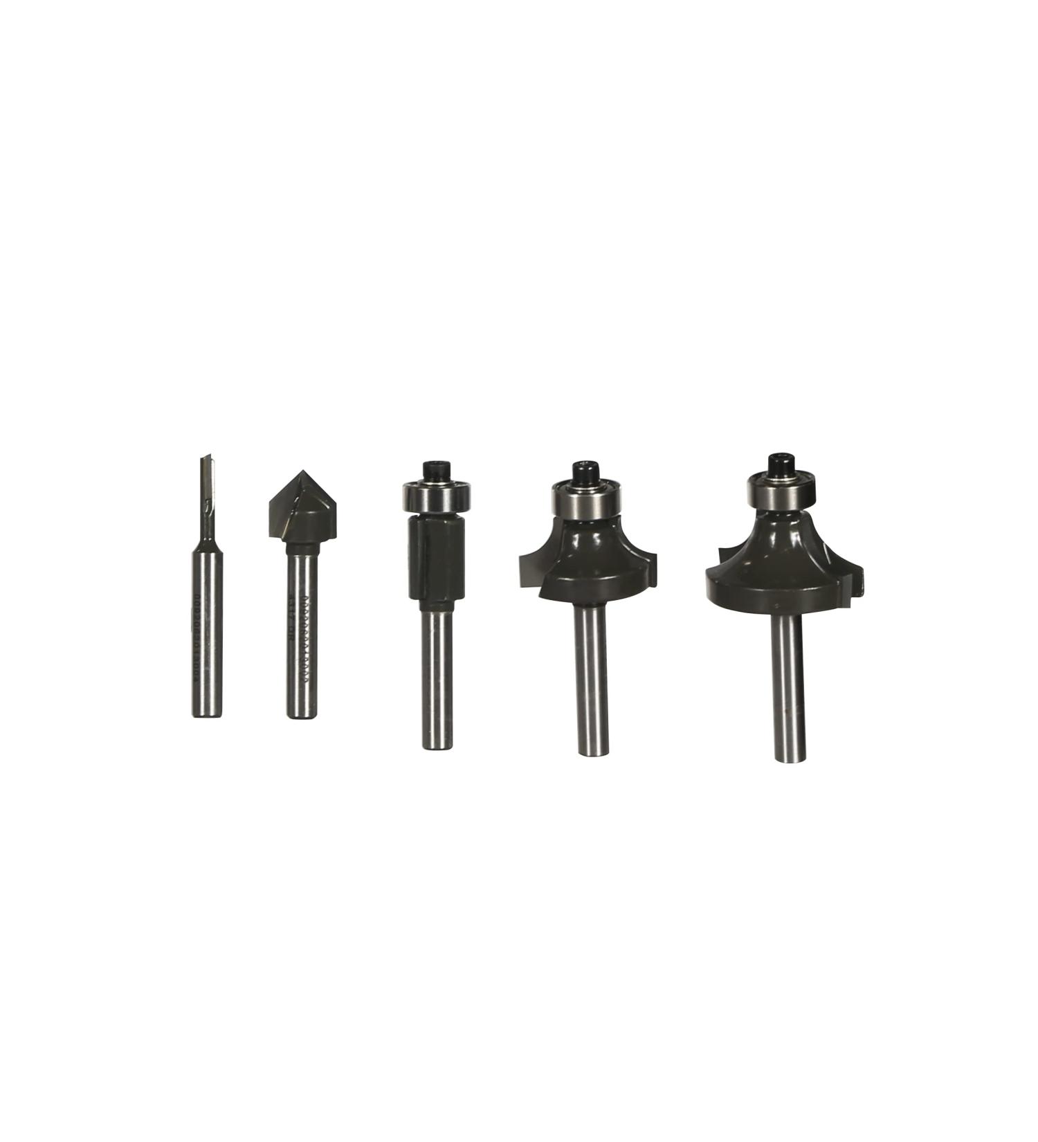 RYOBI RAKRBS5 Router Cutters 5 Piece 6 mm - Buy Online on GoSupps.com