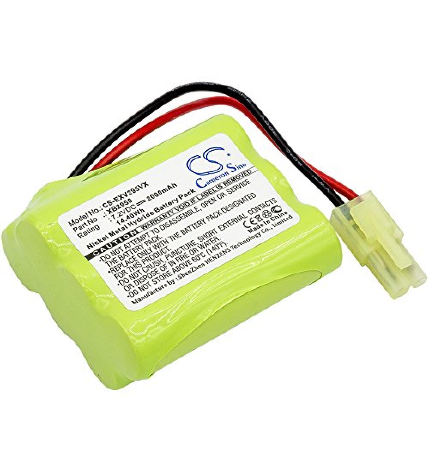 Replacement Battery for Euro Pro V2950A V2950 V2945Z V2945 XB2950 - 2000mAh Ni-MH | High Capacity International Shipping - Buy Online on GoSupps.com
