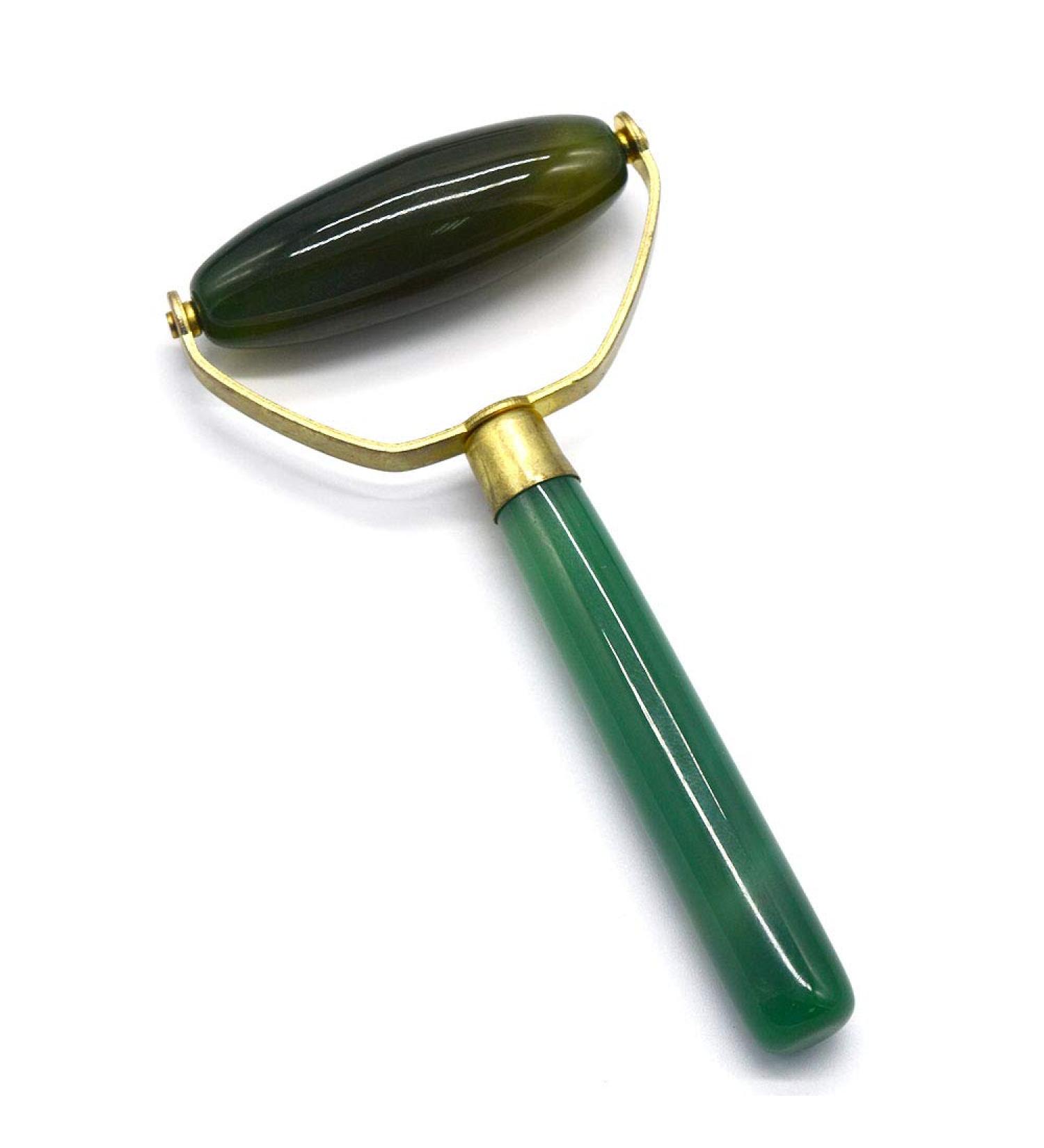 Jade Roller Facial Massage Tool - Single Head Face Lift Massager for Beauty | International Shipping - Buy Online on GoSupps.com