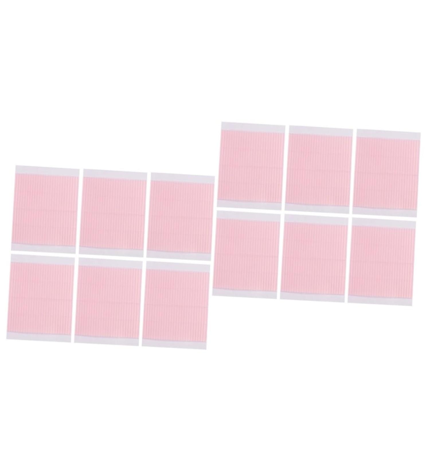 Didiseaon Adhesive Stickers 12 Sheets Double Eyelid Beauty Stickers Woman Lift Cosmetic Eye Shaping Makeup Supplies 2.8x0.2cmx2pcs Pinkx2pcs - Buy Online on GoSupps.com