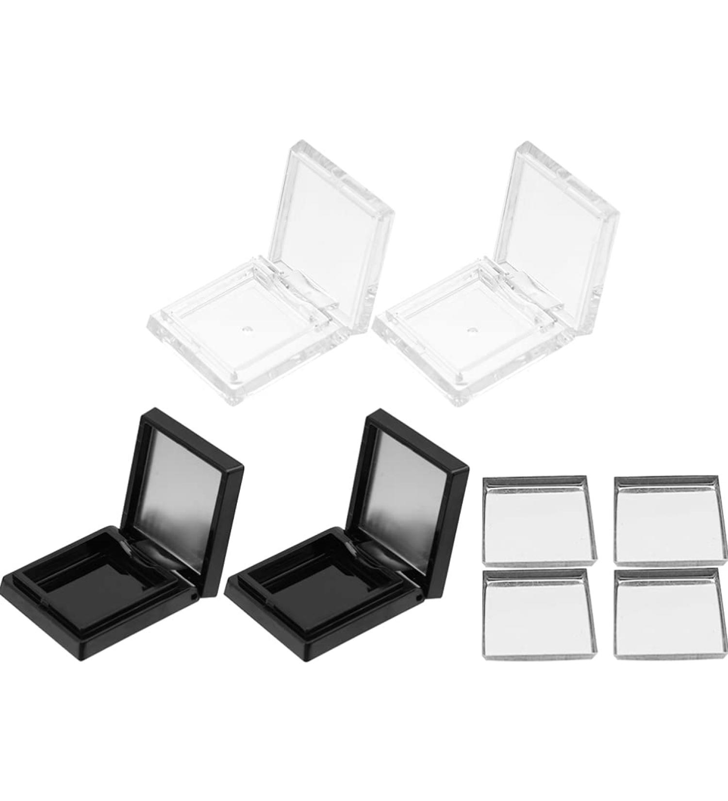 Minkissy DIY Refillable Eyeshadow Box Set | Empty Cosmetic Pallet & Storage Container for Concealer and ROUGE - Buy Online on GoSupps.com