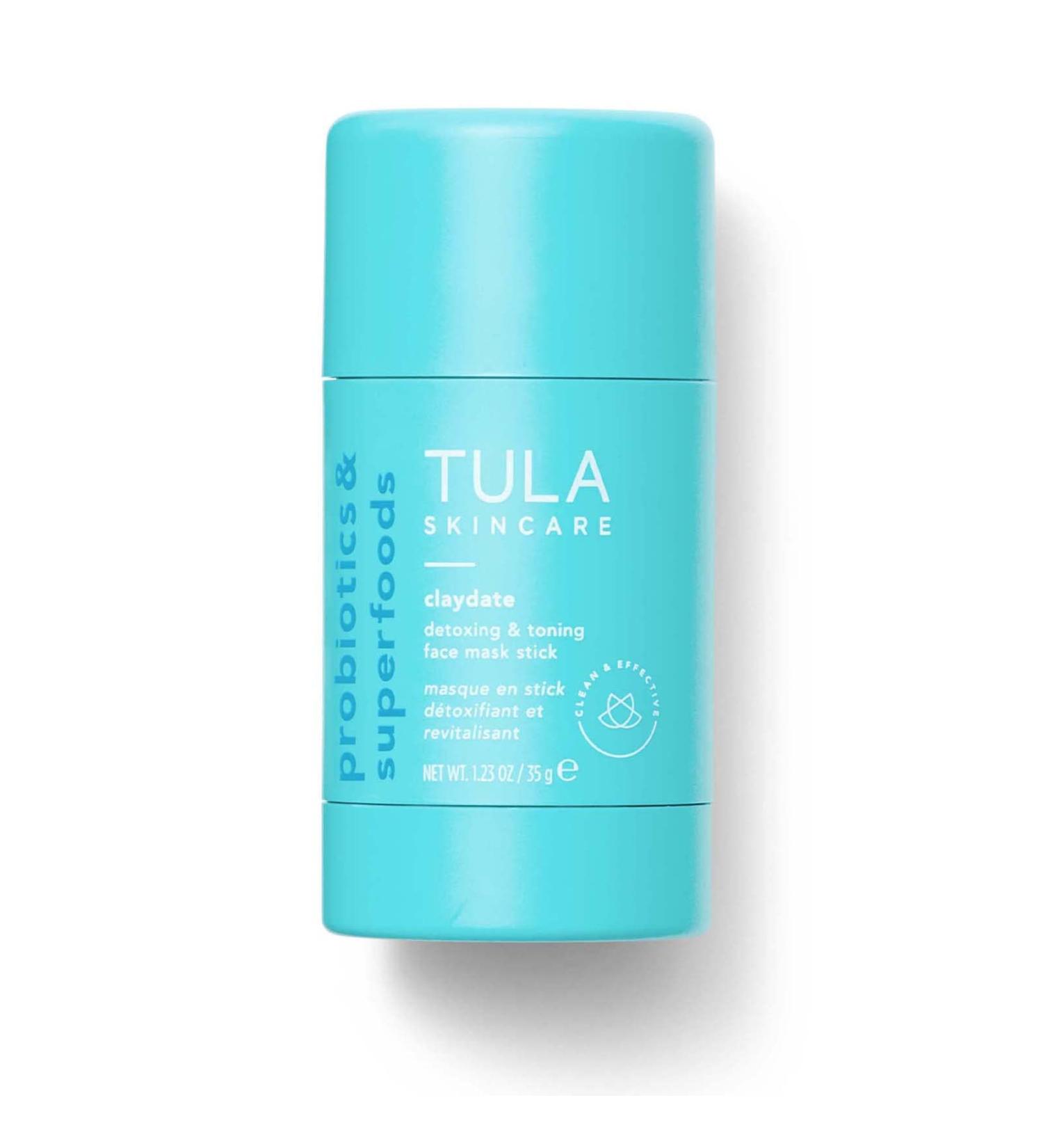 TULA Probiotic Clay Face Mask Stick | Detox & Tone, Evens Skin Tone | 1.23 oz - Buy Online on GoSupps.com