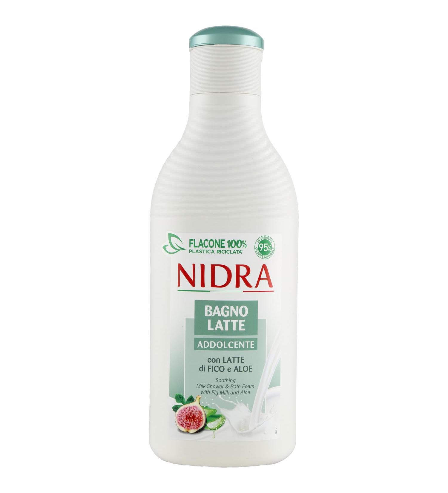  Nidra Nidra Foaming Bath Fico & Aloe Milk 750ml 750ml - Buy Online on GoSupps.com