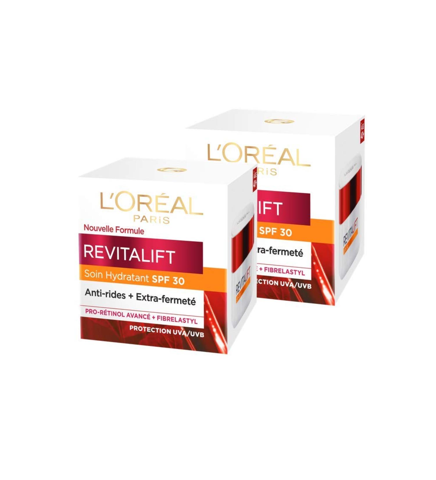  L'Oreal Paris L'Or al Paris Revitalift Moisturising Sun Protection Day Cream SPF 30 50 ml - Pack of 2 - Buy Online on GoSupps.com