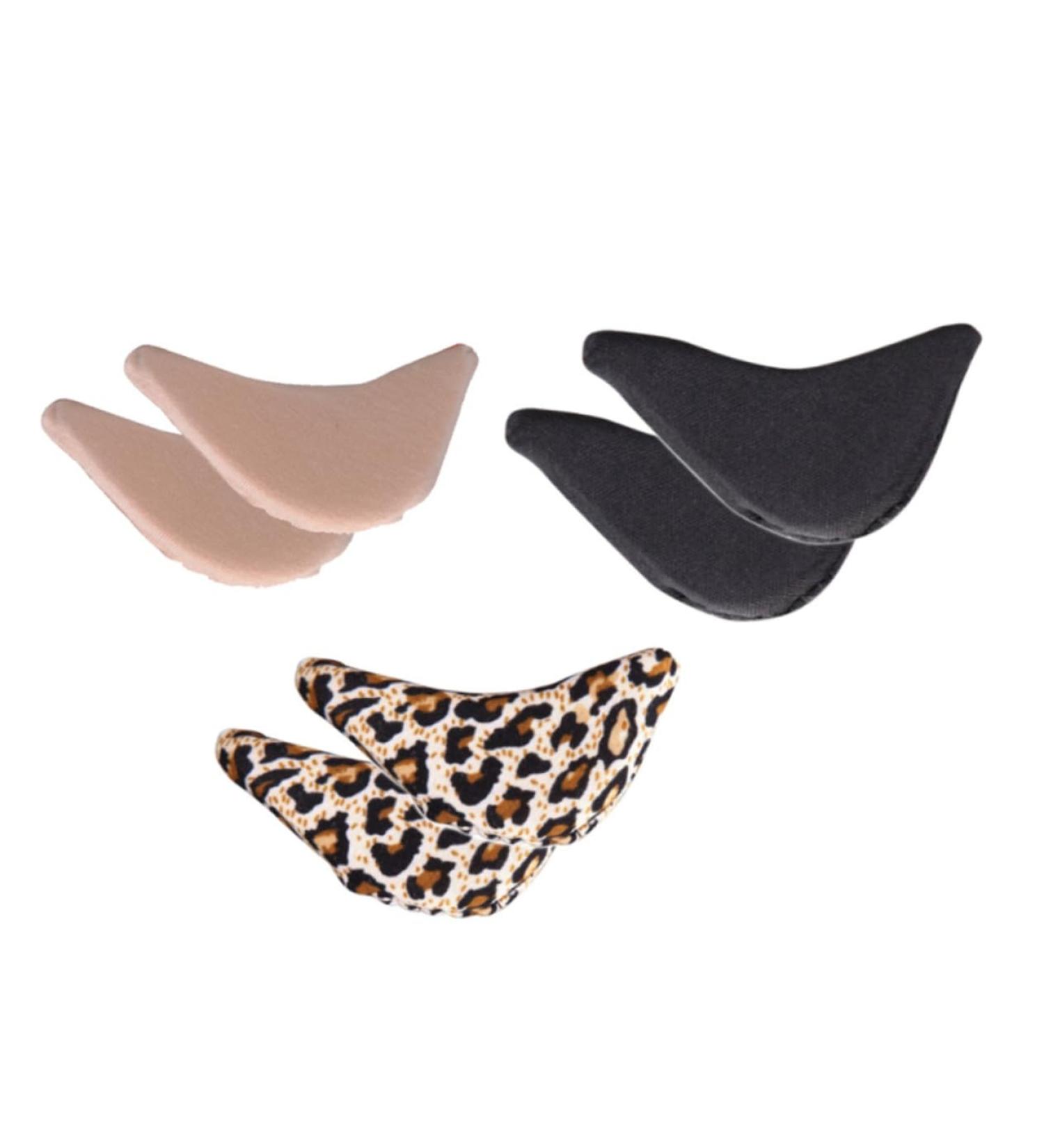 NOLITOY Shoe Comfort Accessories - 6 Pairs Foam Toe Plug Inserts & Heel Risers for Big Shoes | Unisex Cushioning Toe Pads for Sneakers - Buy Online on GoSupps.com