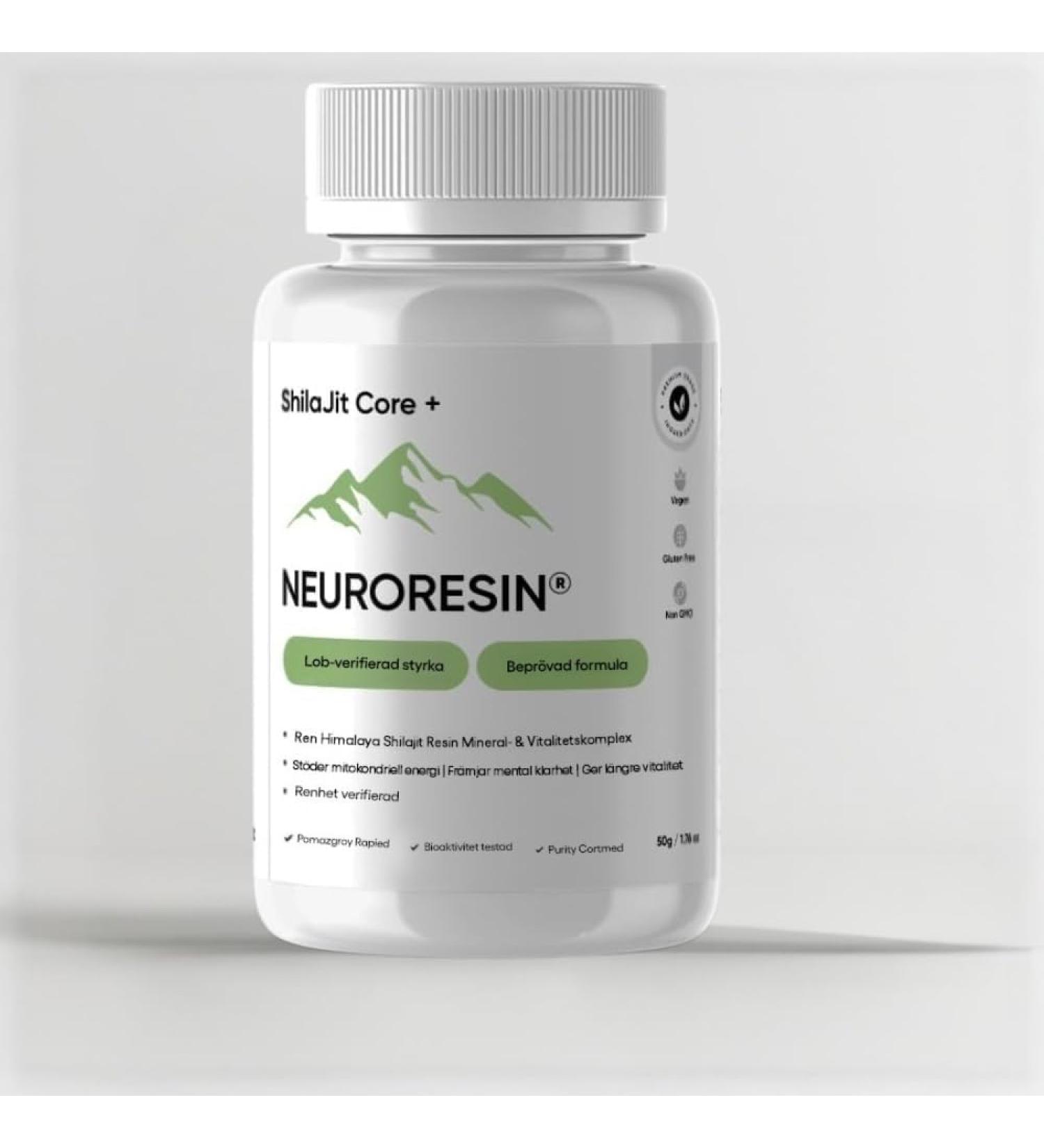  ShilajitCore Pure Himalayan Shilajit Capsules 60 Capsules Natural Mineral Extract Vegan Capsules - Buy Online on GoSupps.com