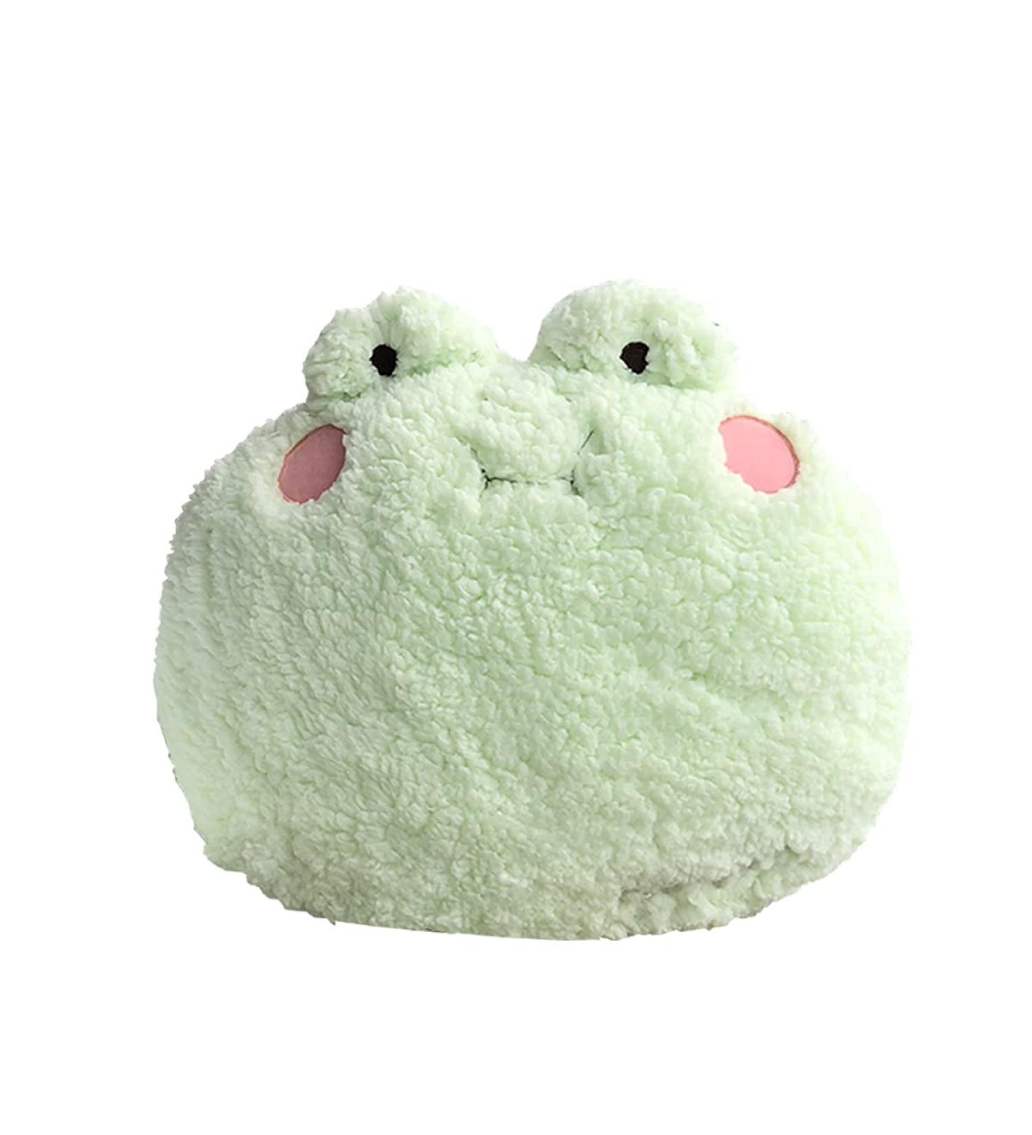 DXDE4U Frog Plush Pillow - 15 * 14 inch Stuffed Animal Hugging Pillow Toy for Kids & Adults - Cute Home Decoration & Gift Idea - Buy Online on GoSupps.com