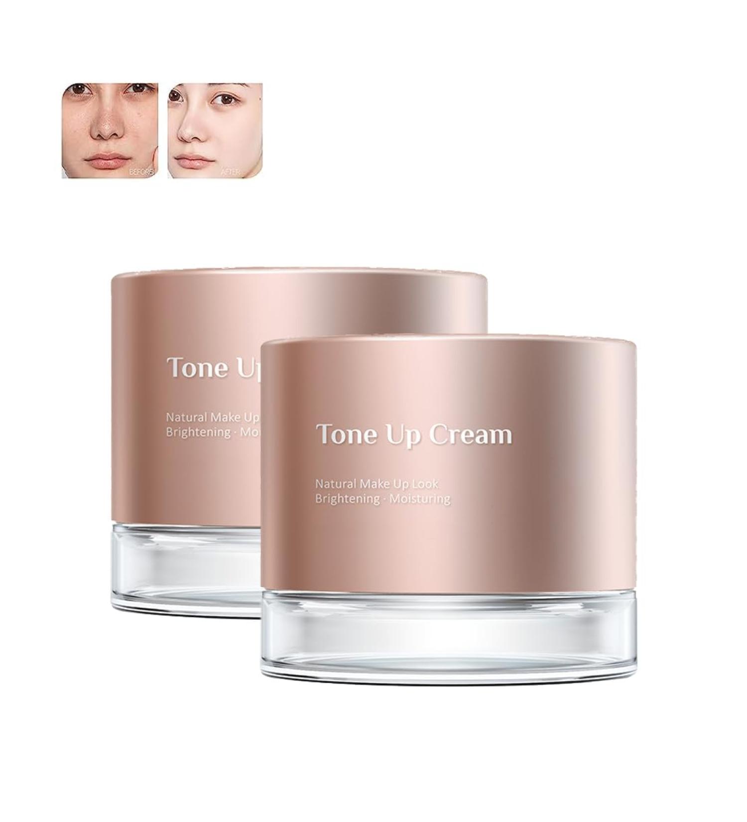 HADAVAKA 3 In 1 Whitening Sunscreen Cream Waterproof Light Long Lasting Uv Isolation Moisturising & Whitening Sunscreen Facial Sun Cream Waterproof And Sweatproof Moisturizing Tone Up Cream 2PCS - Buy Online on GoSupps.com