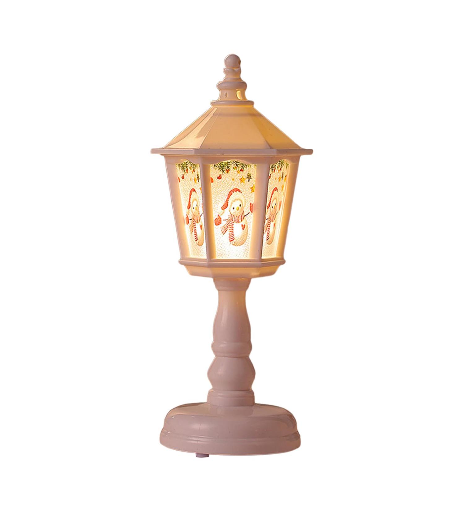 lxuebaix Christmas Wind LED Electronic Candle Light Smokeless Desktop Lamp for Home Garden Yard Decoration New Year Gift White - Buy Online on GoSupps.com