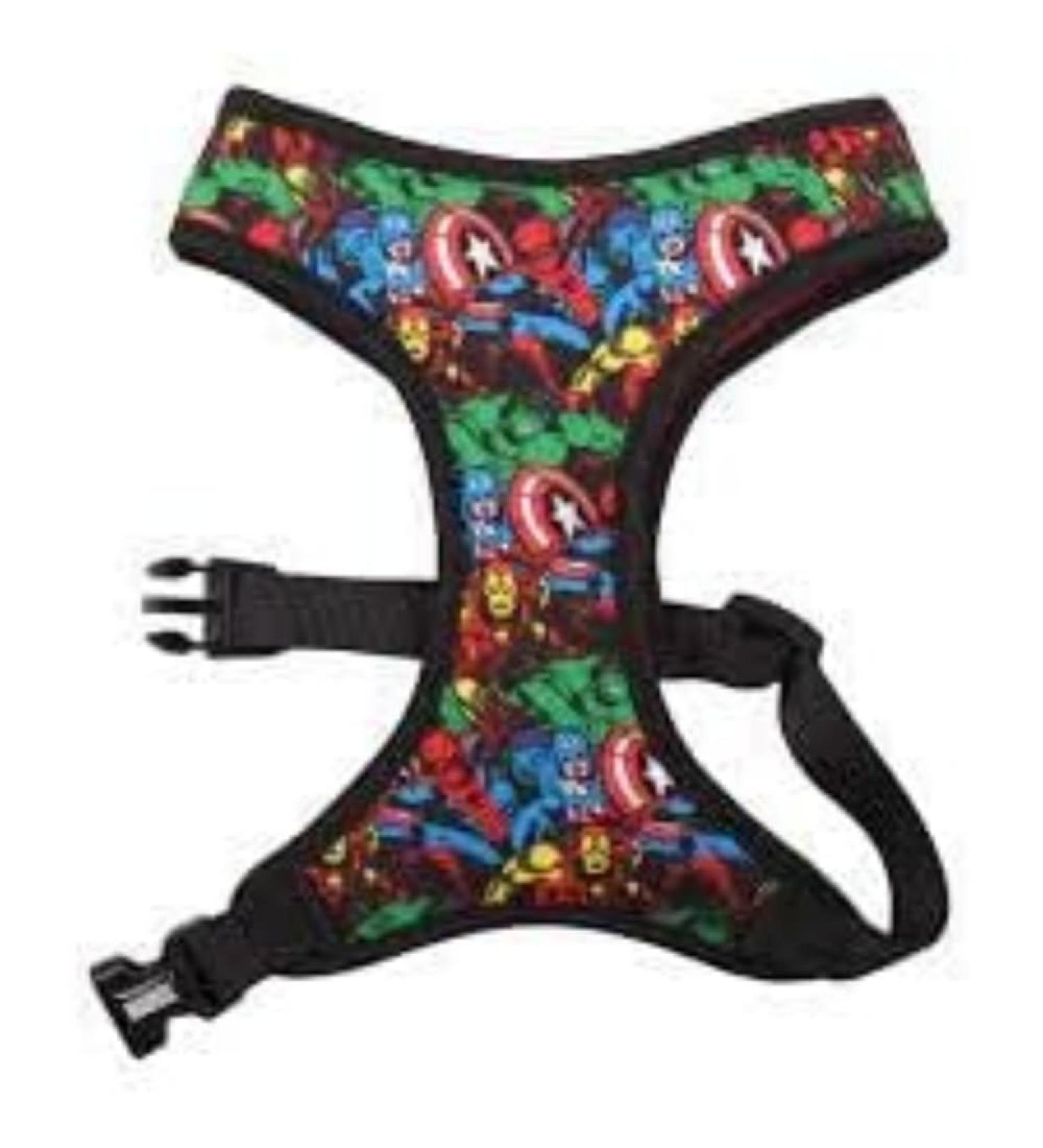 Cerd - for fan pets - high -quality breast dishes printed with marvel motifs |Made from 100% polyester constant fabric and small metal pendants - officially licensed by Marvel