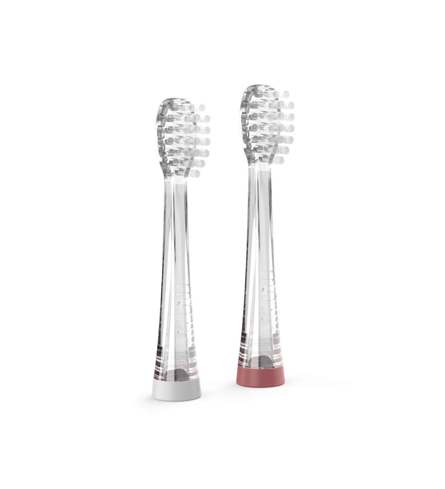 Nuvita 1151B | Replacement Head Compatible with The Sonic Clean&Care Baby Electric Toothbrush | 1 x Medium Size (36 Months to 5 Years Old) | EU Brand