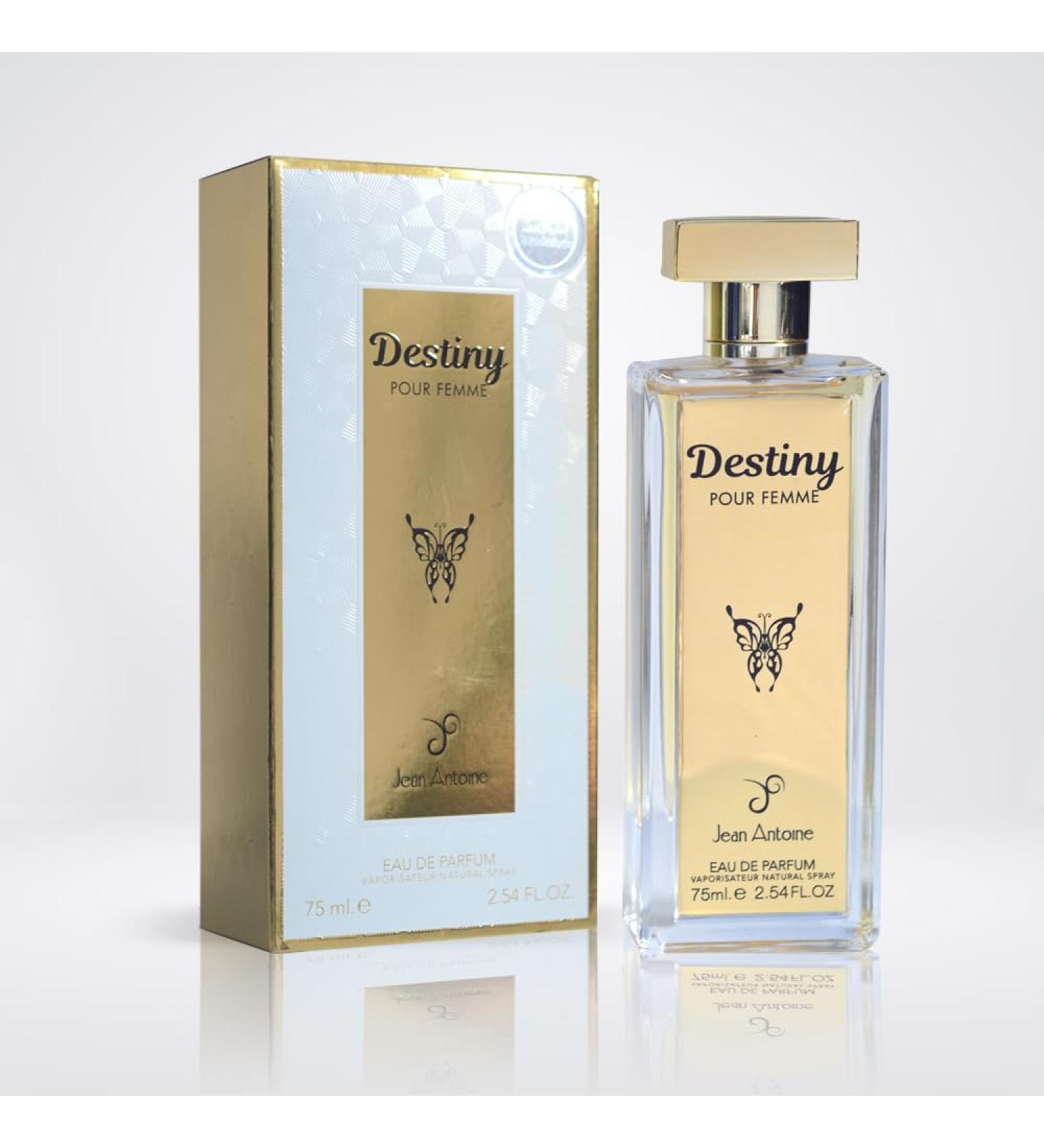 Almas Perfumes JEAN ANTOINE Eau De parfum DESTINY - Sweet Smelling Spray - 100ML 3.4FL OZ of Long-Lasting Aroma - Luxurious Scent of Arabia for Women - Buy Online on GoSupps.com