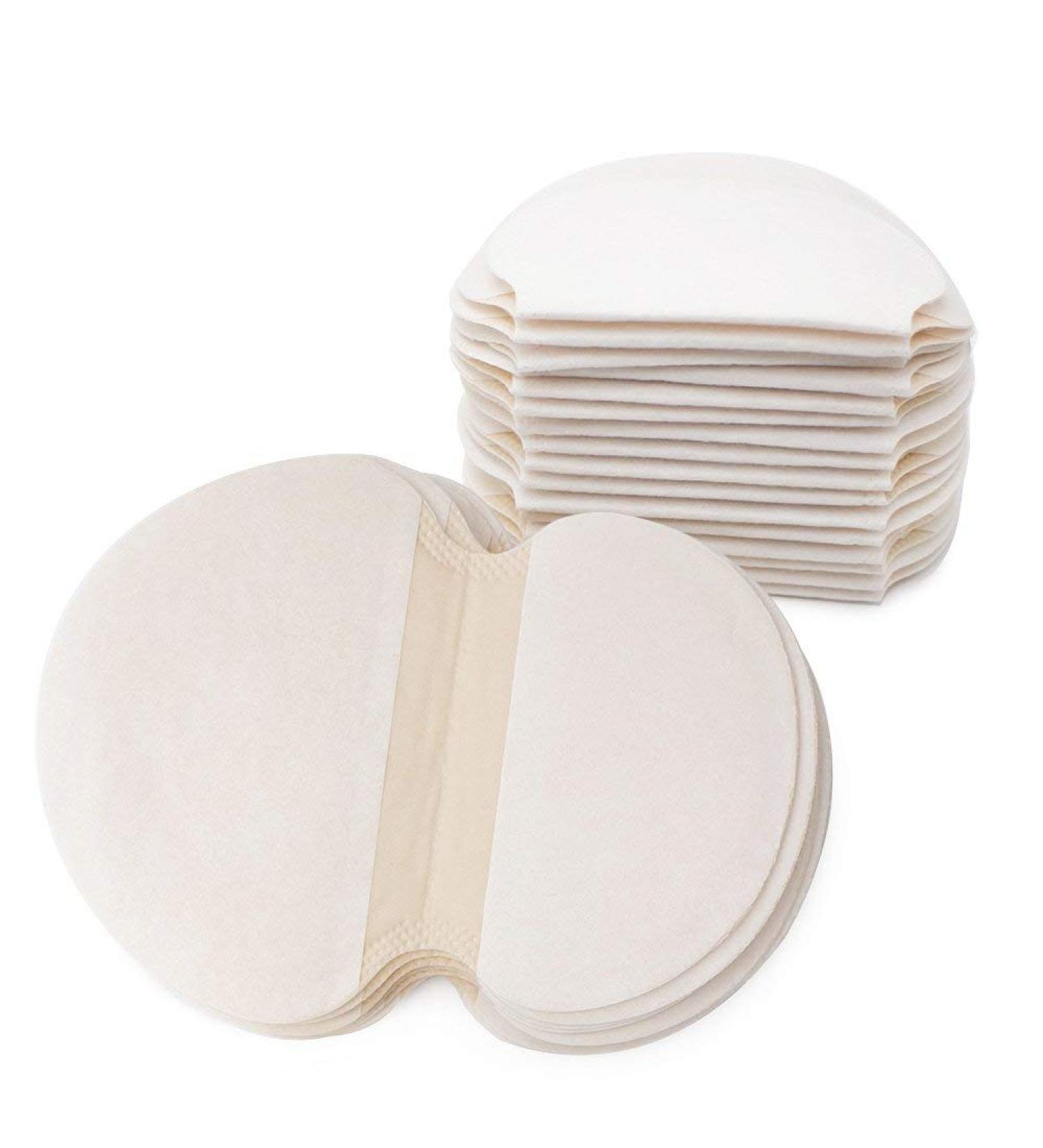 Gospire 50 pcs (25 Pair) Disposable Underarm Pads Armpit Sweat Pads Perspiration Pads Shield Absorbing Anti Perspiration Odor Sheet for Women - Buy Online on GoSupps.com