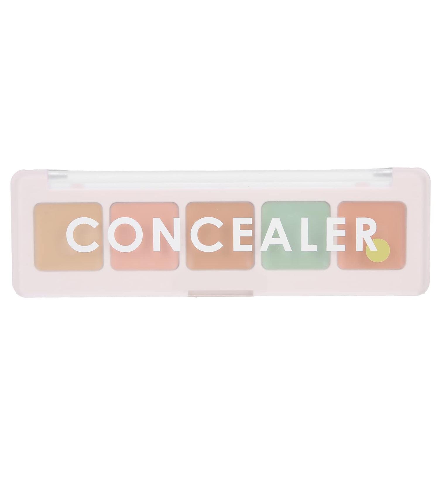 5-Color Multi-Purpose Concealer for Dark Circles Blemishes & Freckles - High-Glue Moisturizing Correction | International Shipping - Buy Online on GoSupps.com