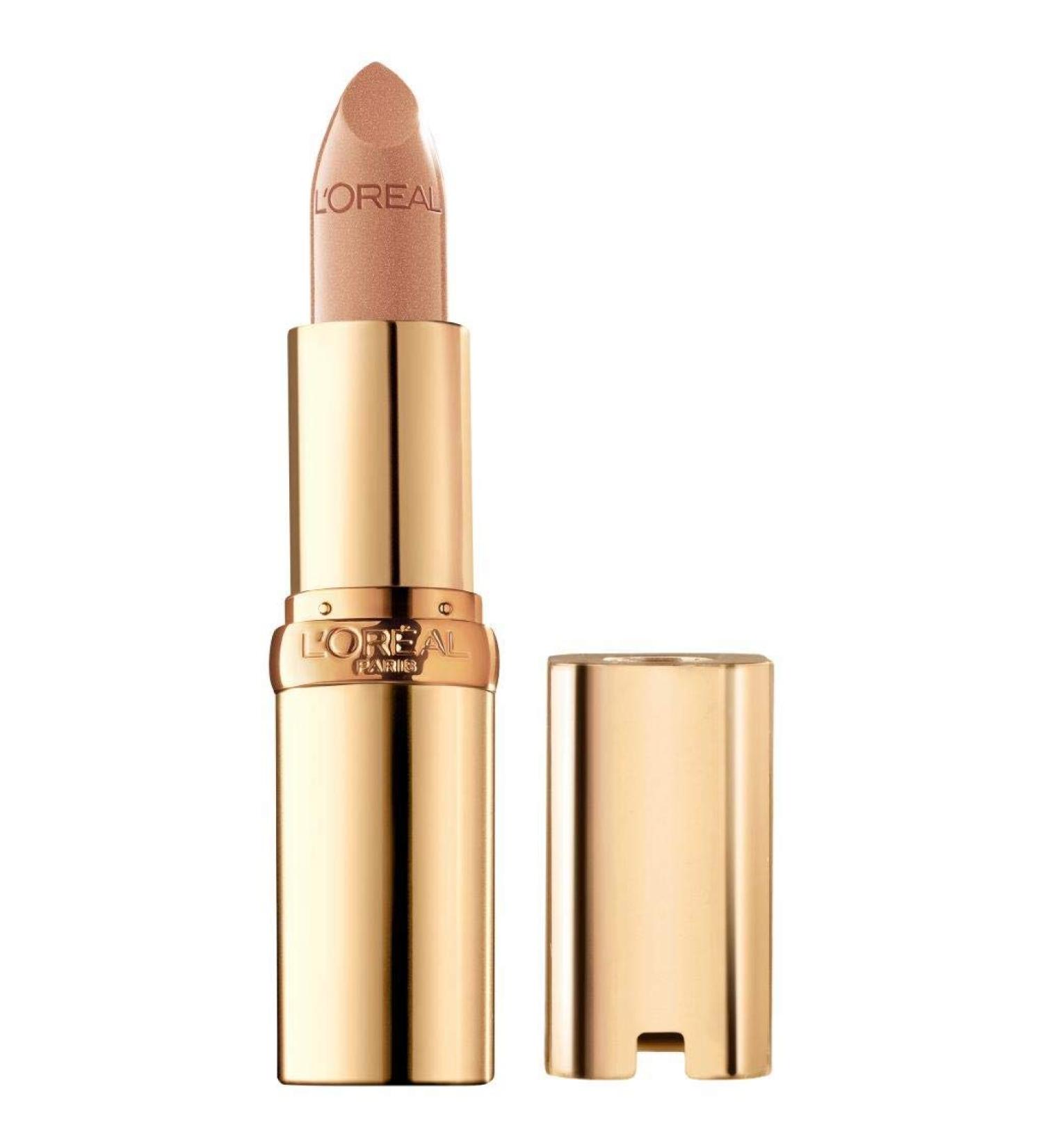 L'Oreal Paris Colour Riche Original Hydrating Lipstick 805 Golden Splendor - Nude Shade - Buy Online on GoSupps.com