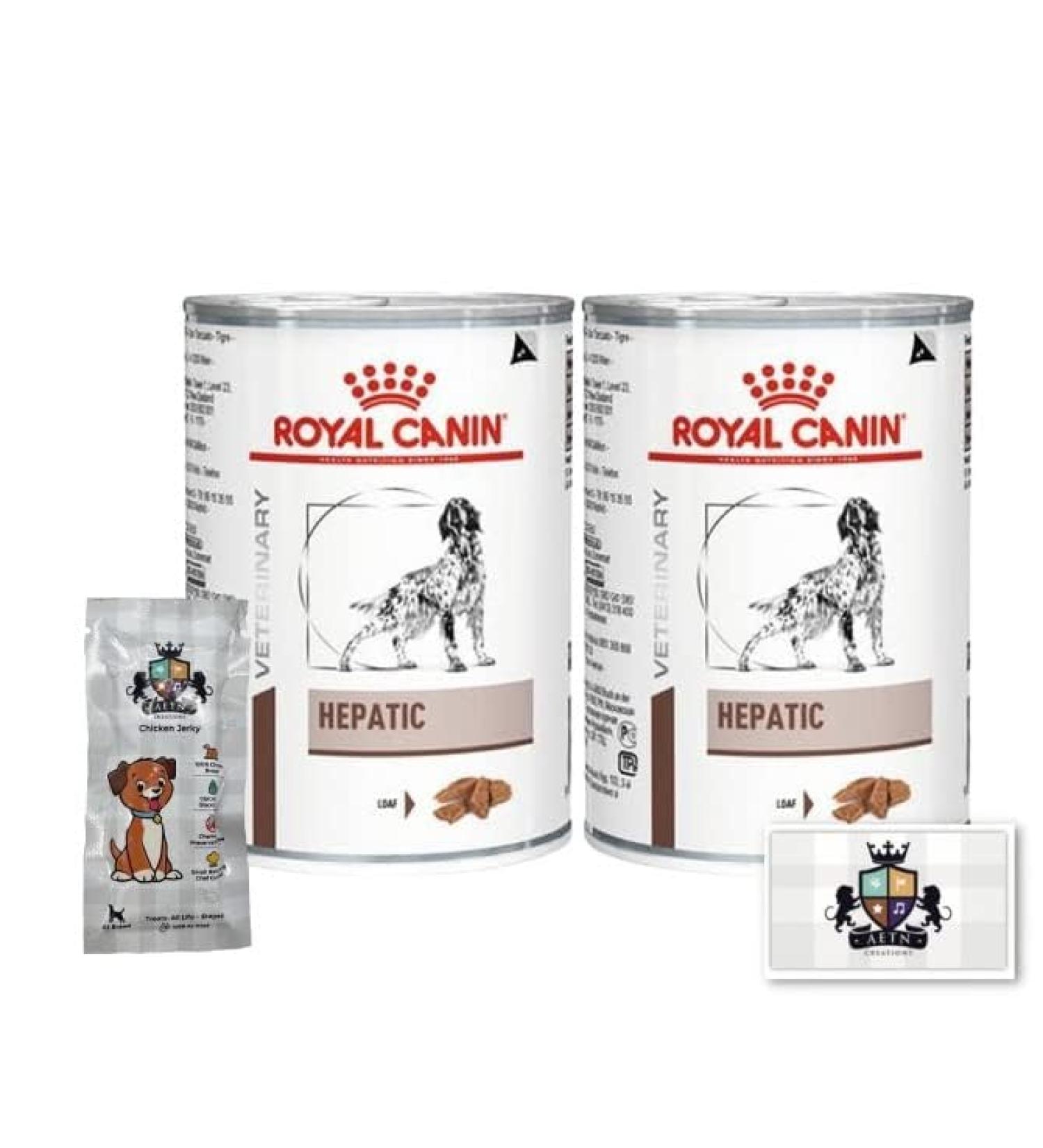 AETN Creations Hepatic Adult Dog Food Pack 2x420g Wet Food in Loaf Support Your Canine Companion's Liver Health Comes with AETN Chicken Jerky Dog Treat - Buy Online on GoSupps.com