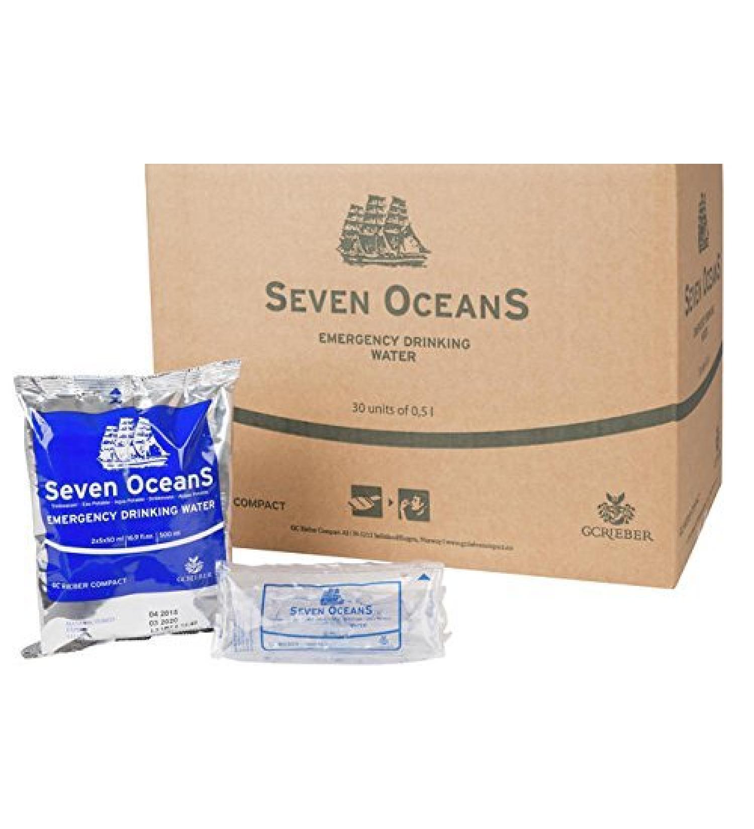 Restauration d'urgence 0 5 kg Eau Eau potable L'eau potable mise en conserve - Buy Online on GoSupps.com