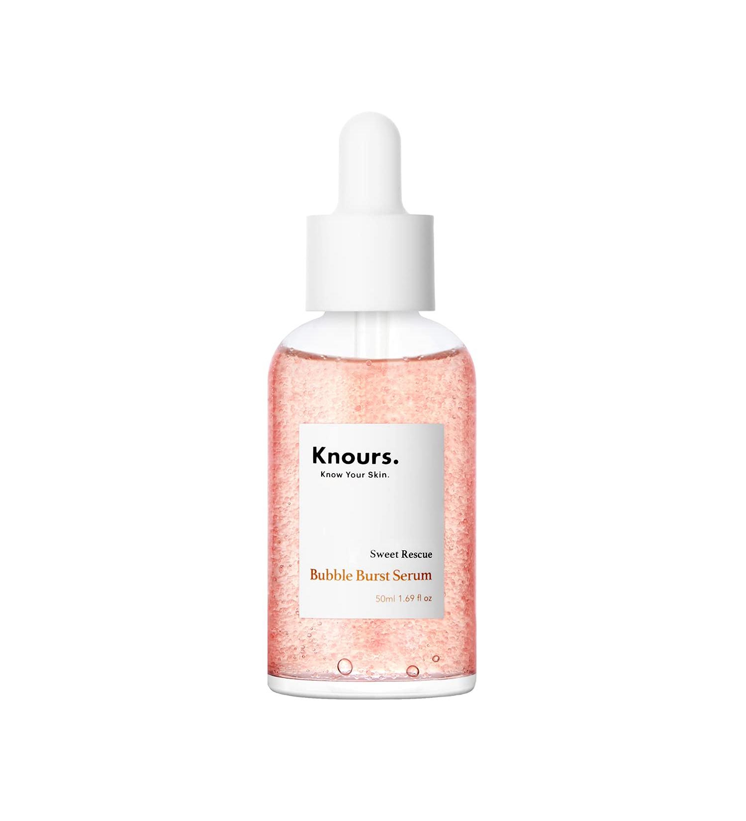 Buy Balancing 5HA Gromwell Root Oil Bubble Burst Serum | Rose Water Niacinamide Clean Beauty for Glowing Skin - Buy Online on GoSupps.com