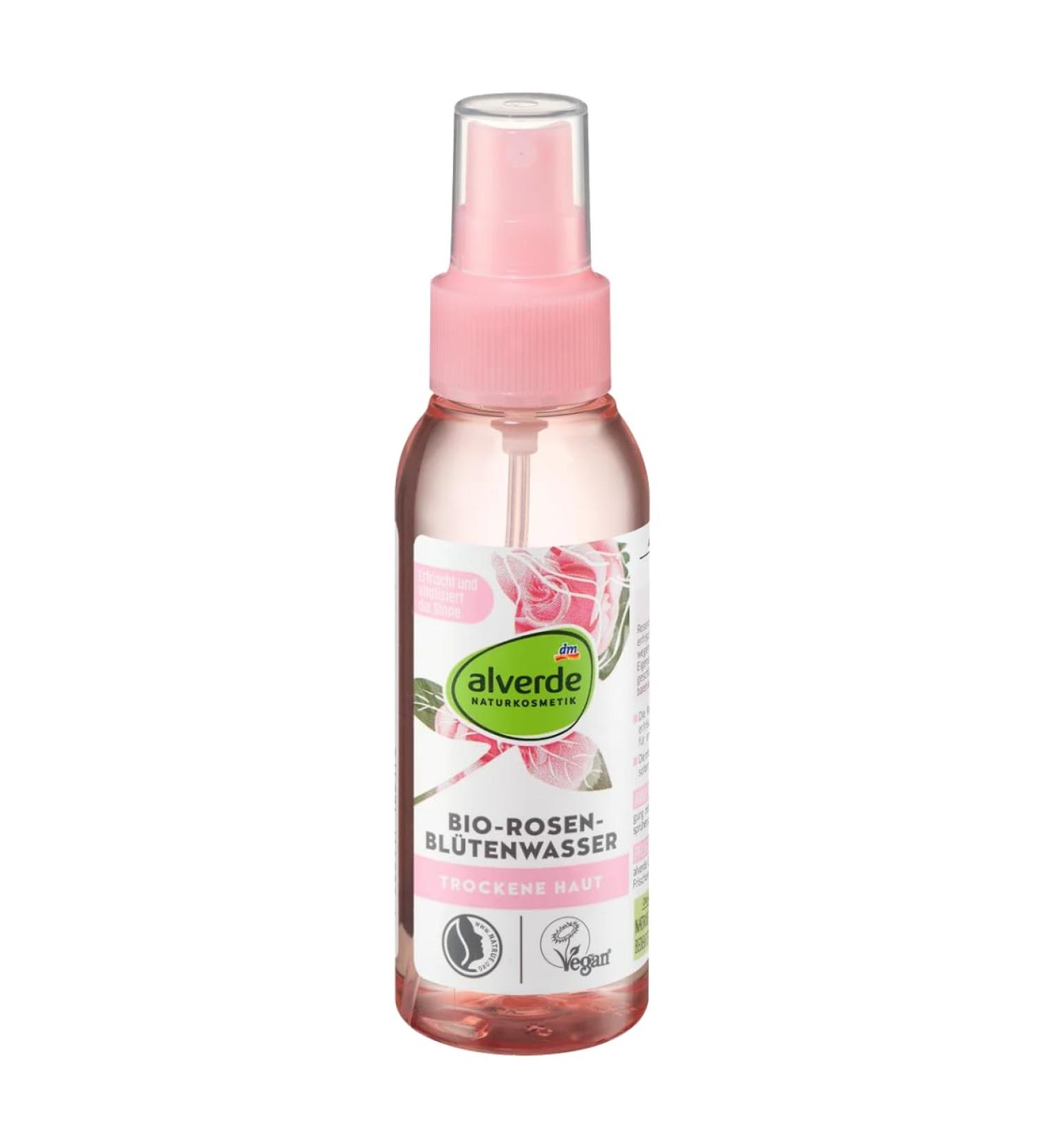 alverde NATUURKOSMETIK Rose blossom water 100 ml