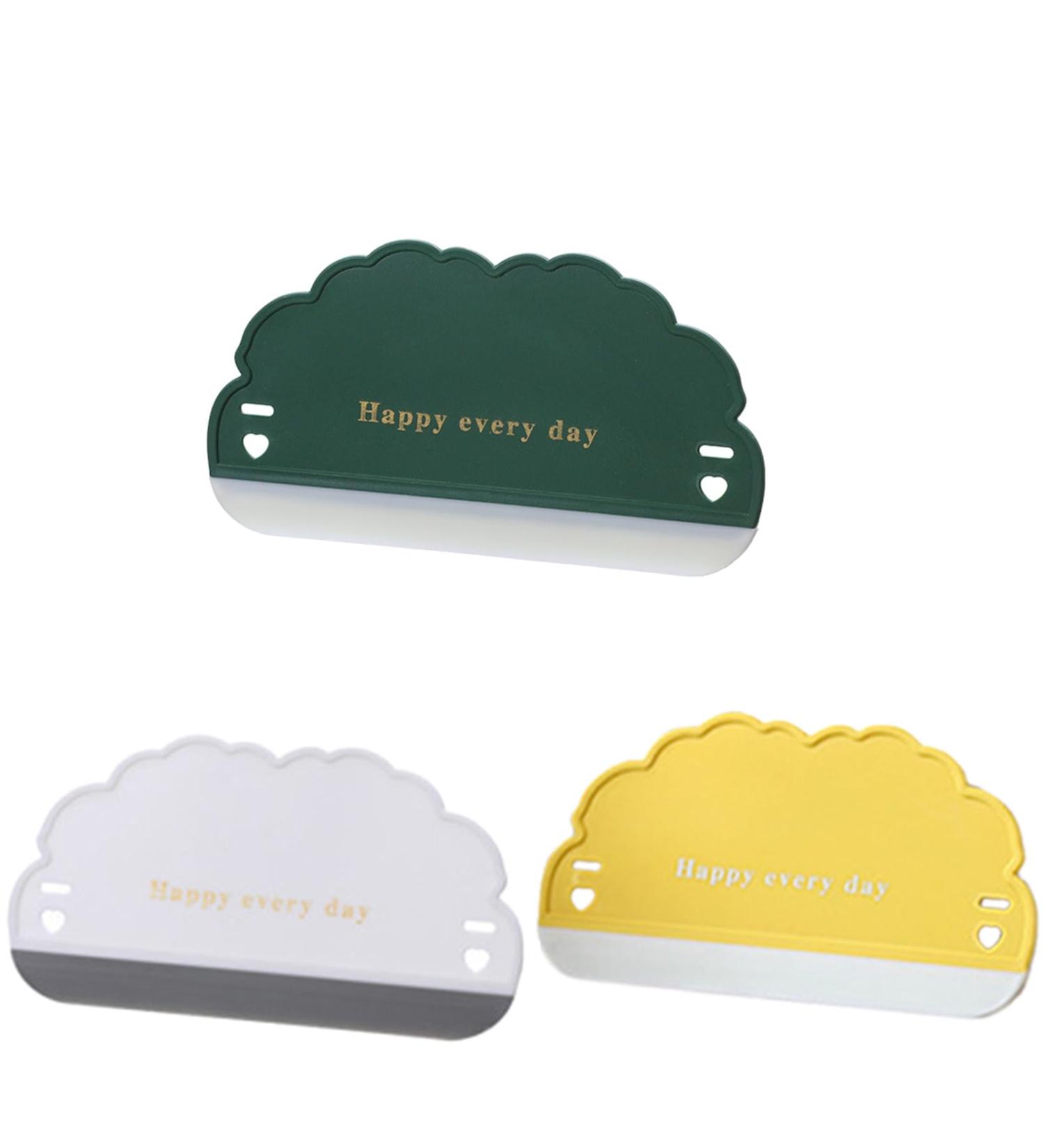 3pcs Shape Glass Cleaner Efficient Tool MultiPurposes Silicones Shower Squeegees for Glass Door Tool - Buy Online on GoSupps.com