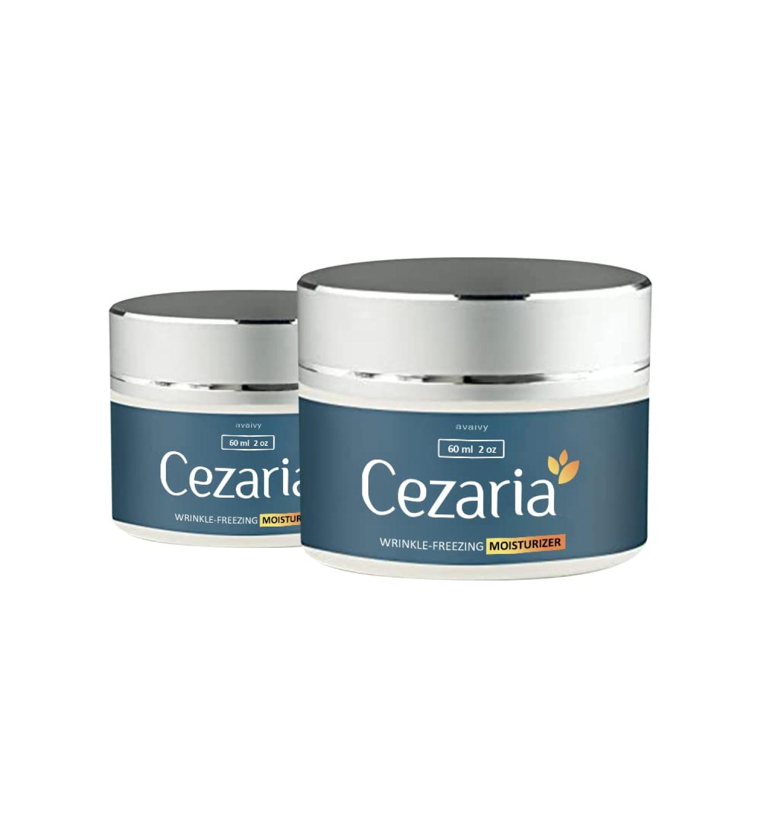 Cezaria Wrinkle-Freezing Moisturizer 2 Pack | Anti-Aging Hydration for All Skin Types - Shop Worldwide - Buy Online on GoSupps.com