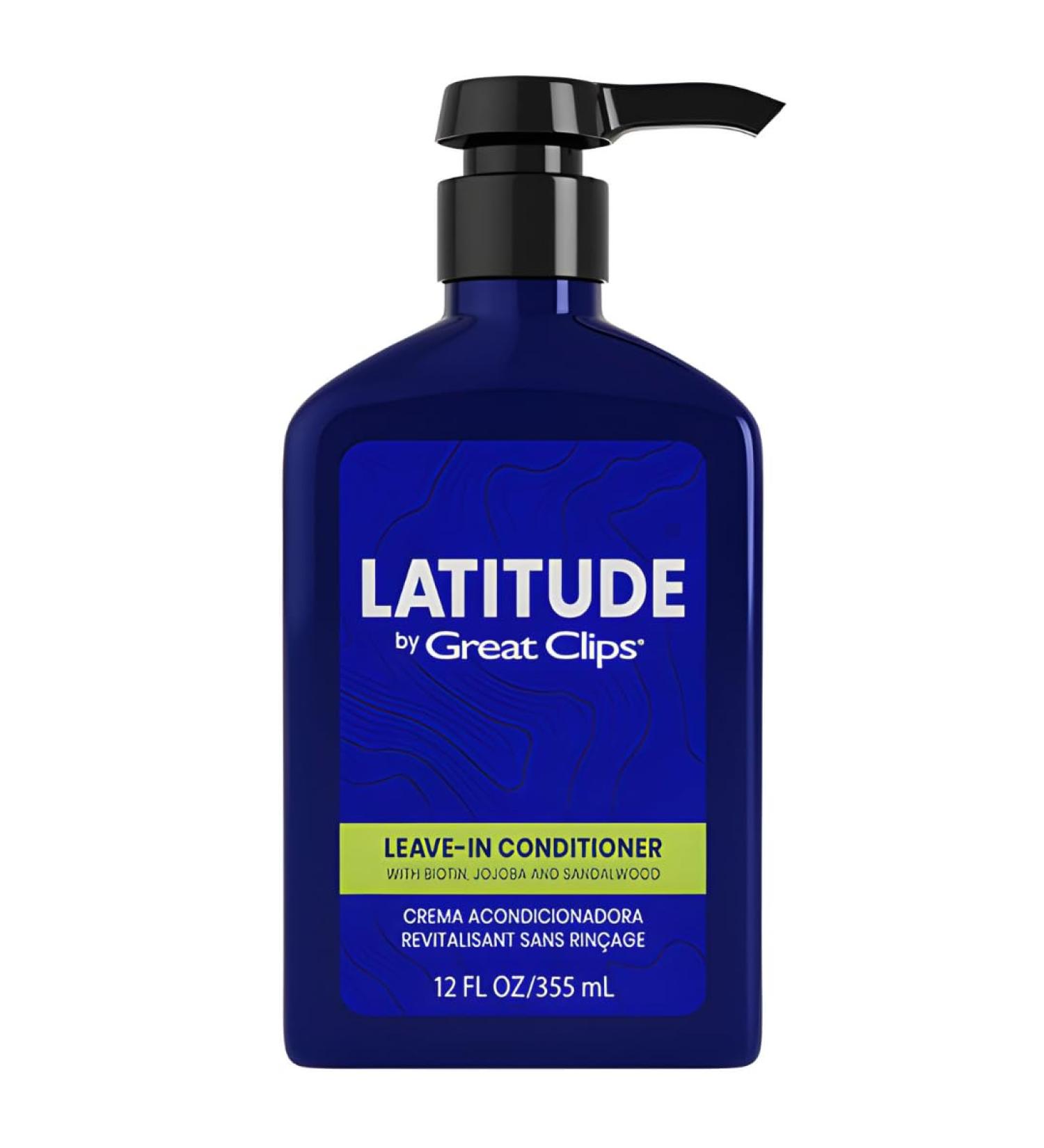 GREAT CLIPS LATITUDE Leave-In Conditioner for Men | Hydrating & Strengthening | 12oz New Formula - Buy Online on GoSupps.com