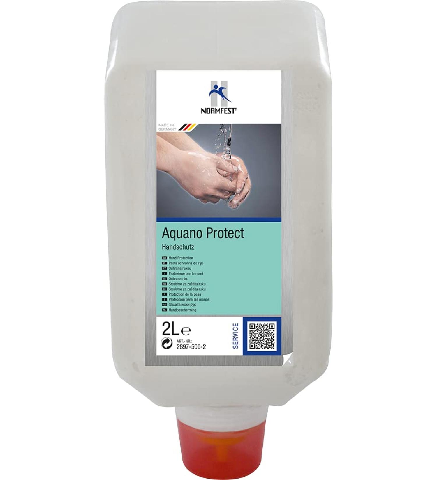 Normfest Skin Protection Aquano Protect 2000ml Hand Protection Lotion