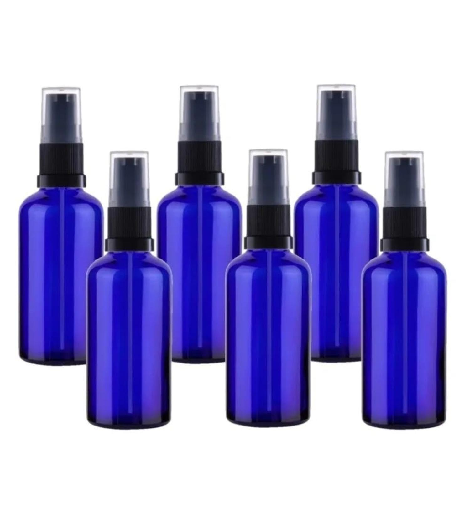 GeRRiT Blue Plastic Spray Bottle Travel Size Sprayer Refillable Container Portable Mini Perfume Misting Spray Bottle for Home Cleaning Gardening Plants (Color : Blue Size : 20ml) 20ml Blue - Buy Online on GoSupps.com