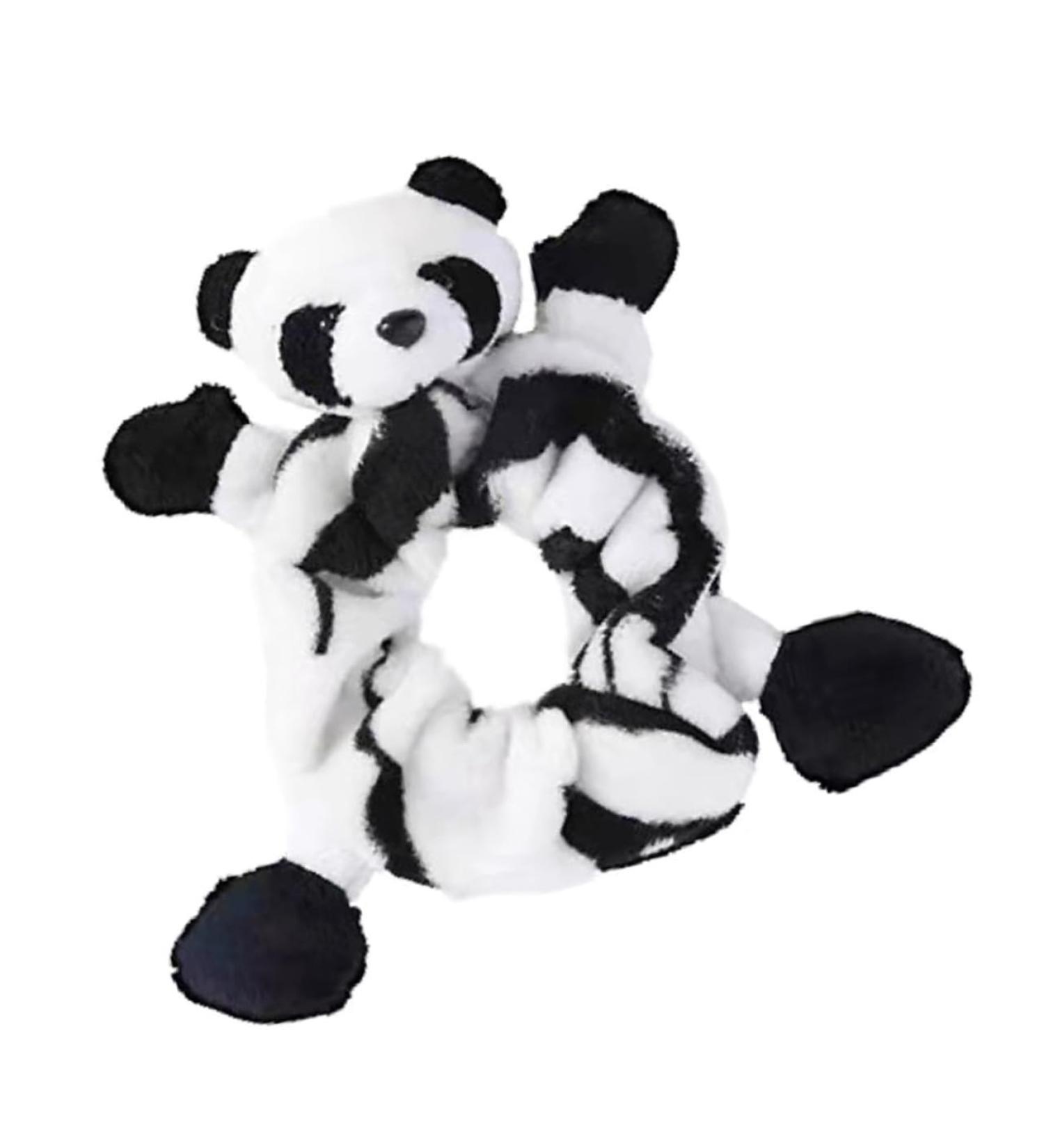 minkissy Panda Hair Band Cute Animal Scrunchies Hairbands for Womens Hair Girls Hair Ties Panda Doll Hair Rope Towel Microfiber Scrunchie Hair Ties for Women Lace up Ponytail Women's Cloth - Buy Online on GoSupps.com