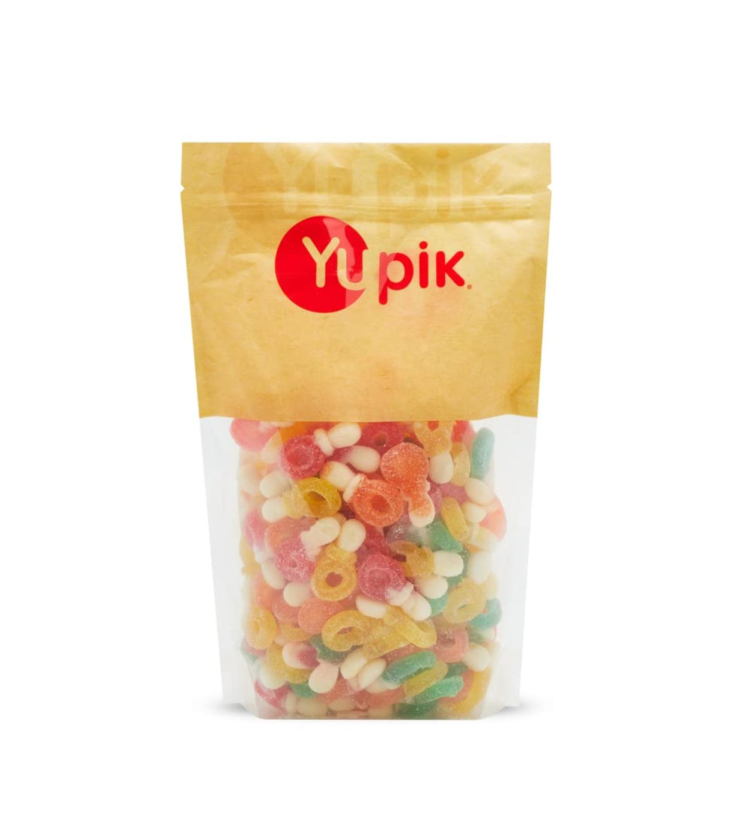 Yupik Gummy Dummies 1 kg Gluten-Free Sugary Coating Fruity Flavors Chewy Pacifier-Shaped Gummies Fun Treat Sweet Candy Delicious Snack Ideal for Gifting Holidays & Baking 1 kg (Pack of 1) - Buy Online on GoSupps.com